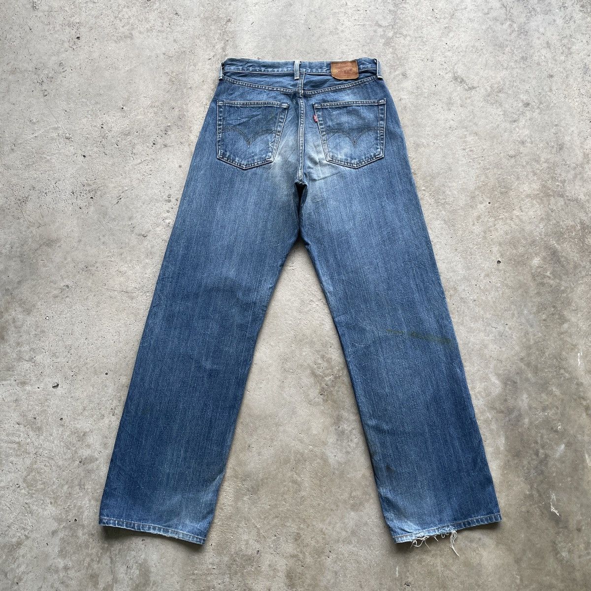 Levi's W30x32 Vintage Levis 504 Loose Jean Faded Denim Pants Baggy Size US 30 / EU 46 - 14 Thumbnail