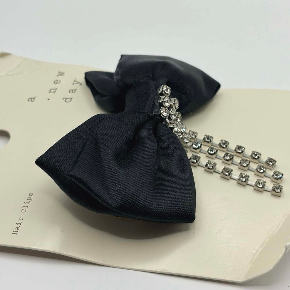 Other Black A New Day Crystal Bow Size ONE SIZE - 2 Thumbnail
