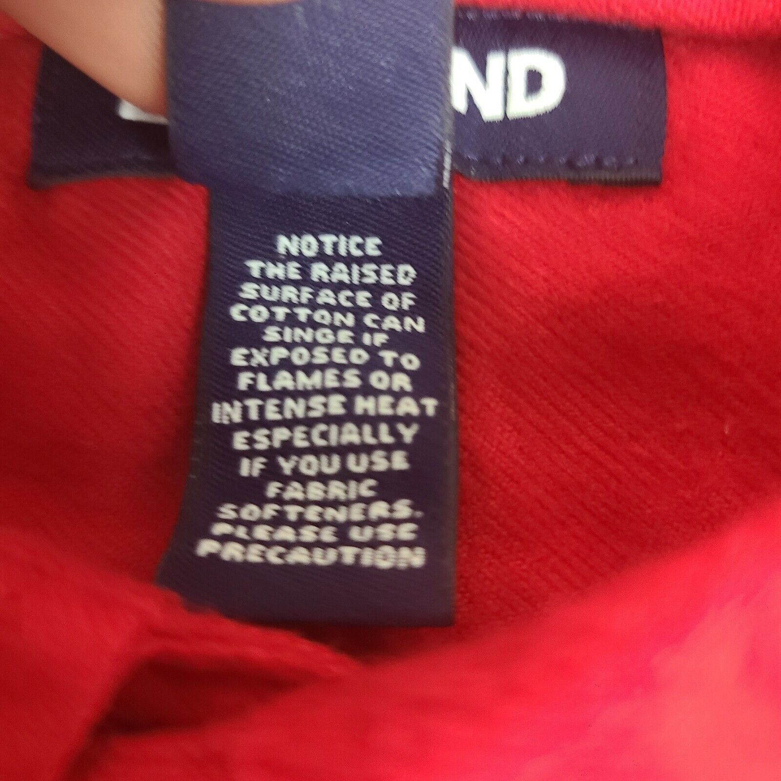 Lands' End Lands End Long Sleeve Red Men's Traditional Fit Flagship Fla Size US L / EU 52-54 / 3 - 5 Thumbnail