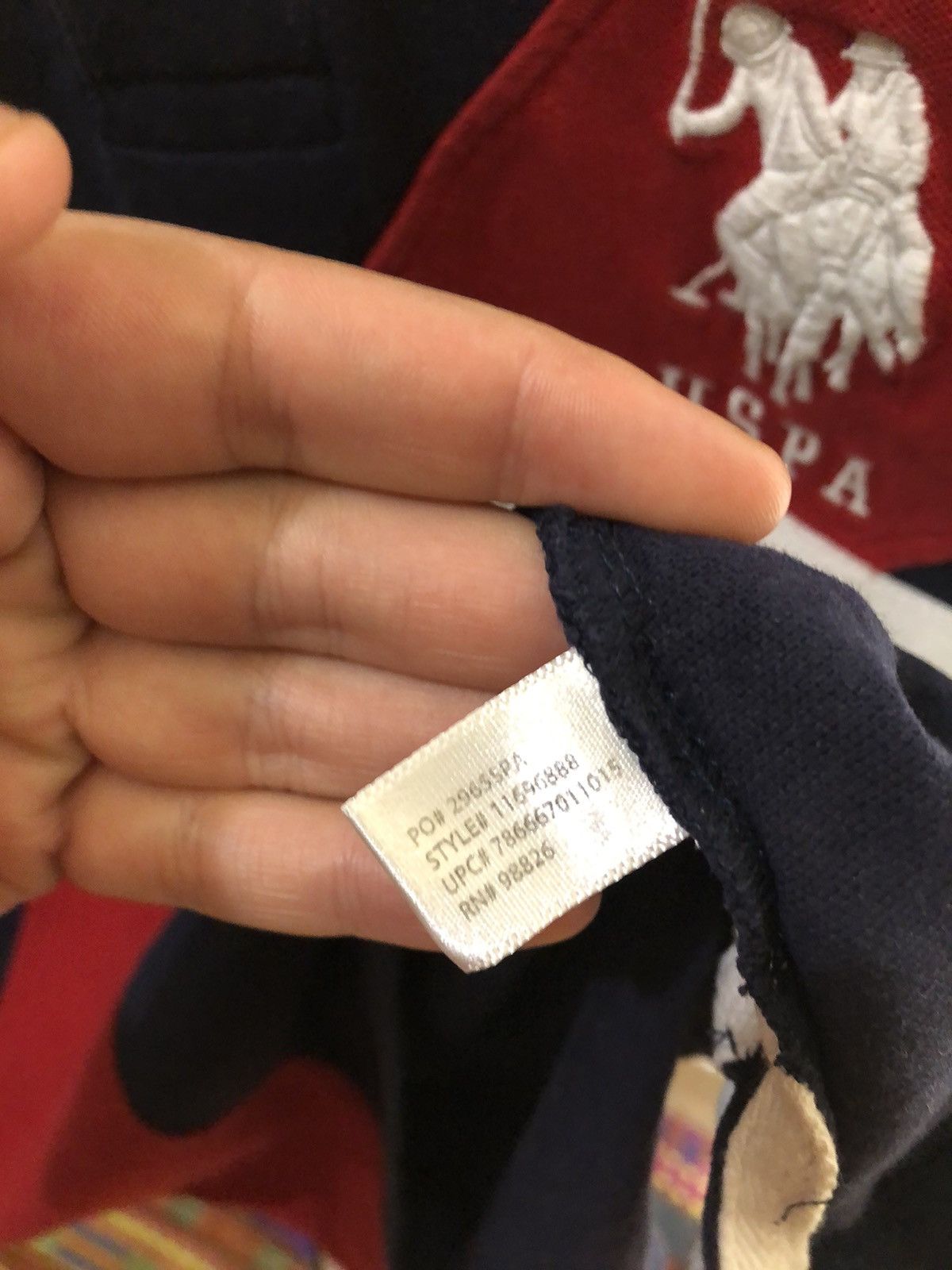 Polo Ralph Lauren VINTAGE U.S. POLO ASSN USA FLAG DESIGNER CASUAL RETRO Y2K 90 Size US M / EU 48-50 / 2 - 4 Thumbnail