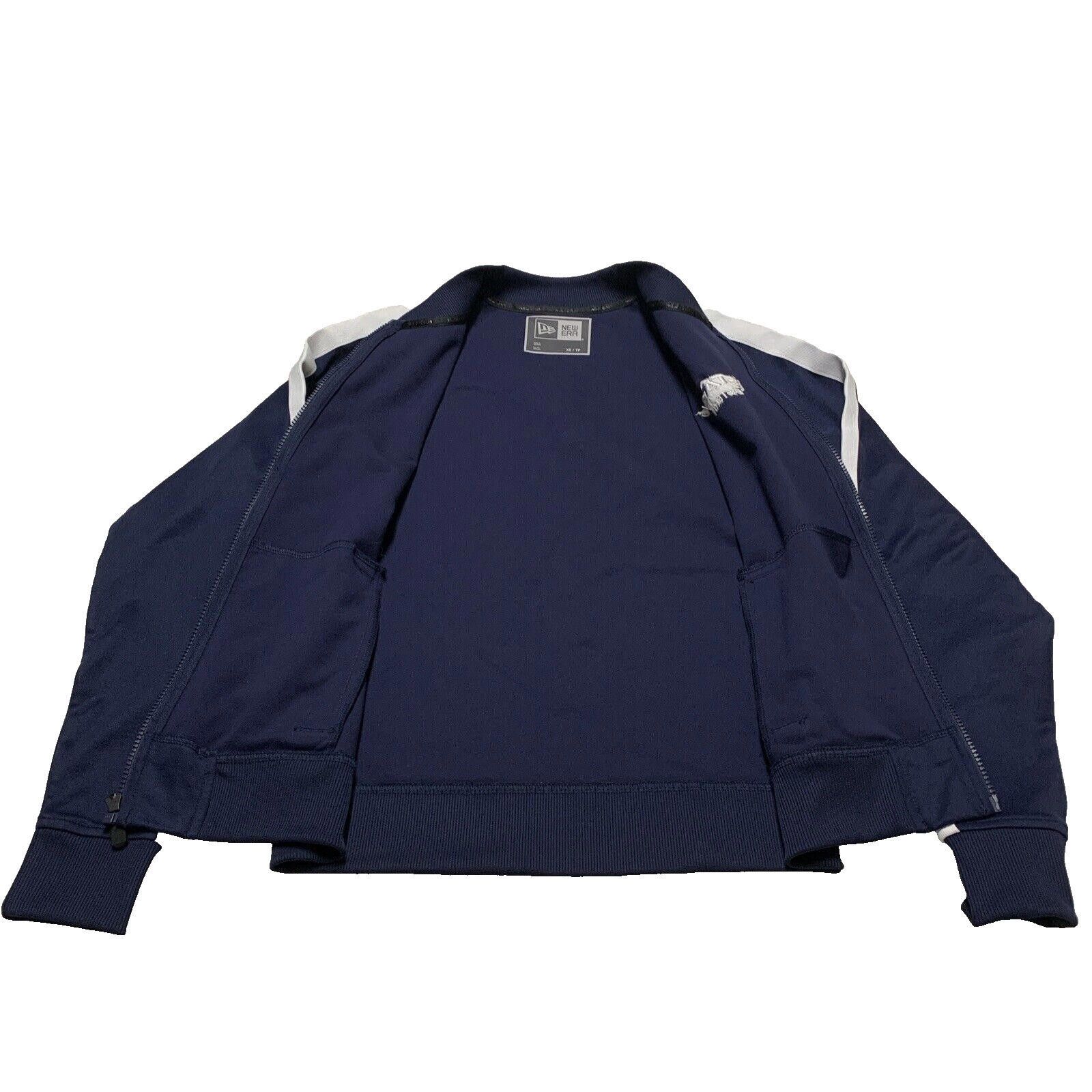 New Era New Era Men's XS Navy Blue Varsity Track Jacket Zip Size US XS / EU 42 / 0 - 7 Thumbnail