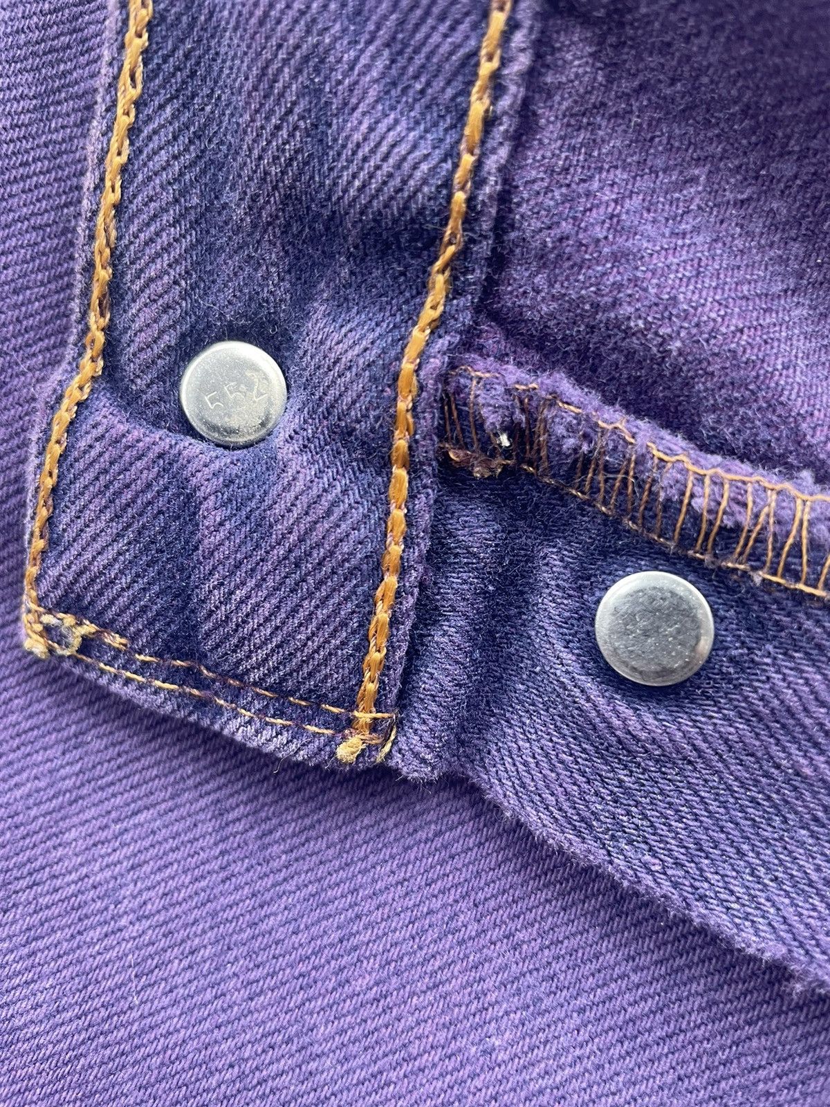 Levi's × Vintage Vintage 1997 Levis 501 e Purple Size 30" / US 8 / IT 44 - 19 Thumbnail