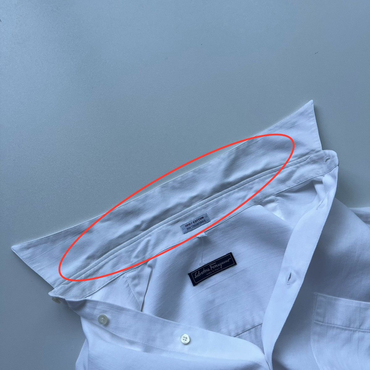 Salvatore Ferragamo Salvatore Ferragamo Pocket Cotton Button Ups Vintage Shirt Size US M / EU 48-50 / 2 - 9 Thumbnail