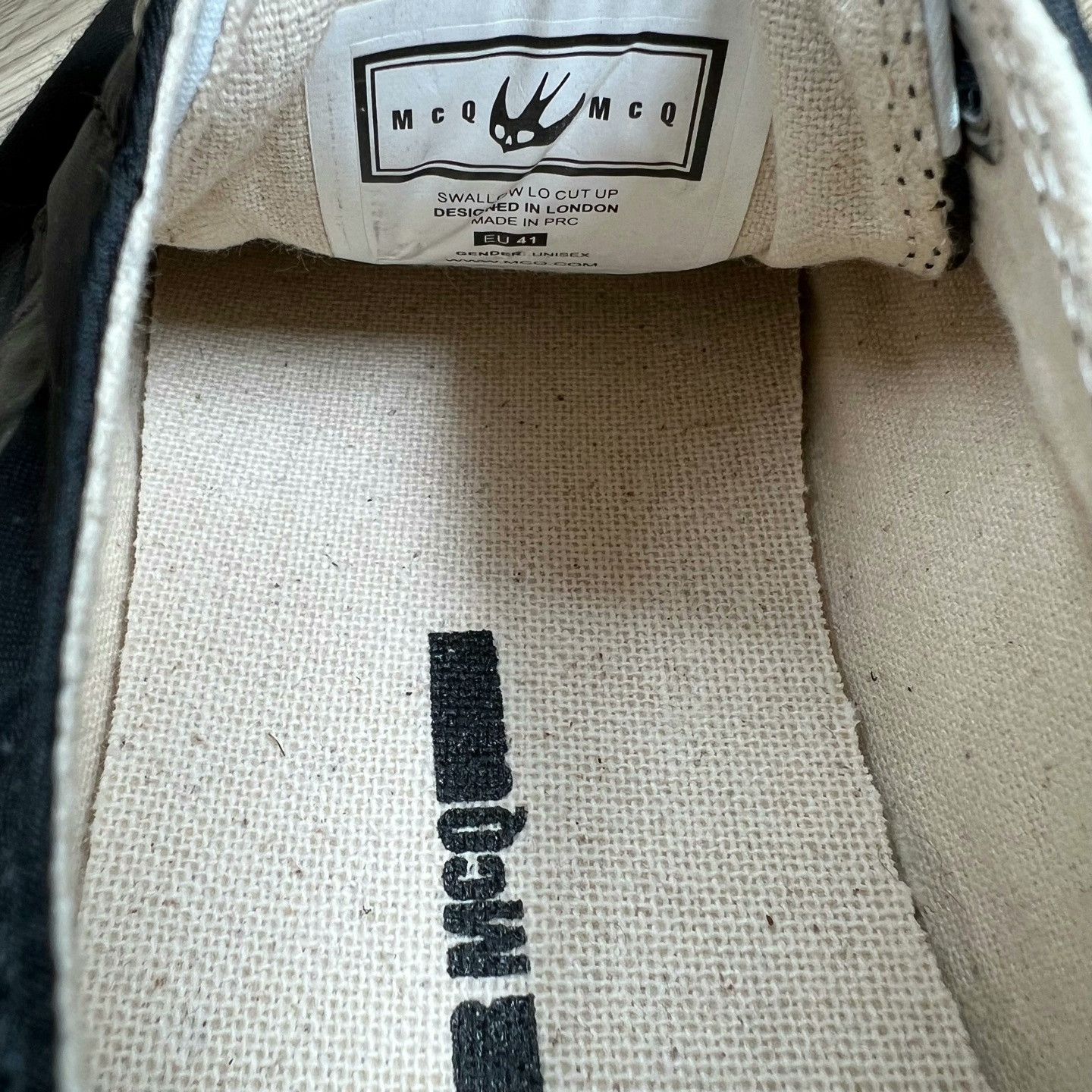 Alexander McQueen Alexander McQueen Black Swallow Sneakers Size US 8 / EU 41 - 5 Thumbnail