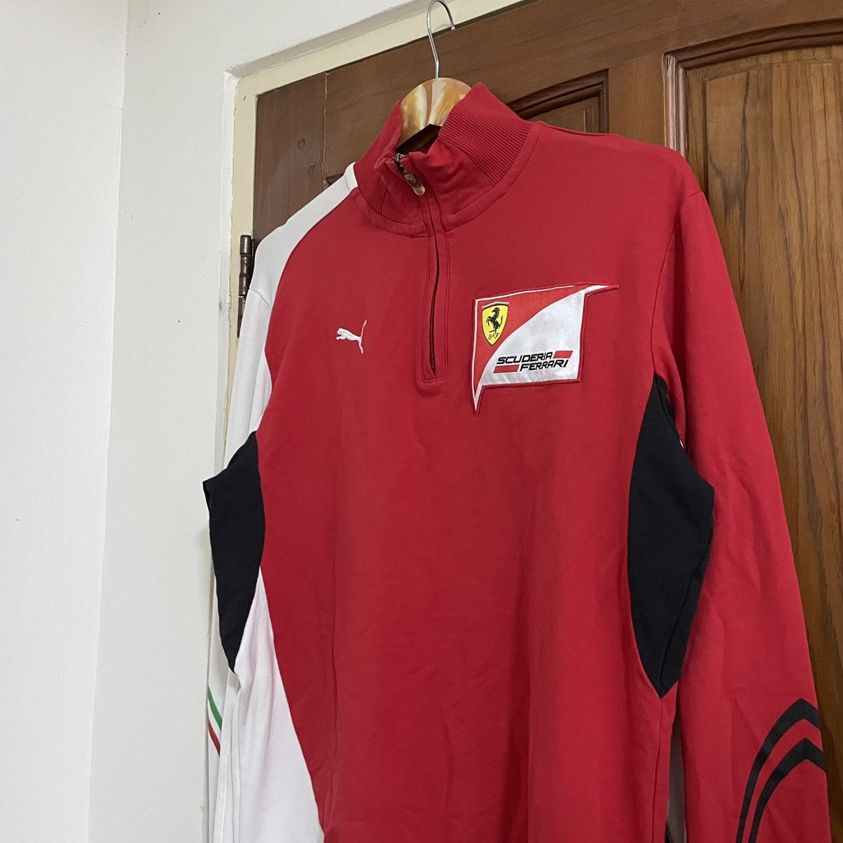 Ferrari Puma Puma x Farrari 1 4 Zip Track Jacket Grailed