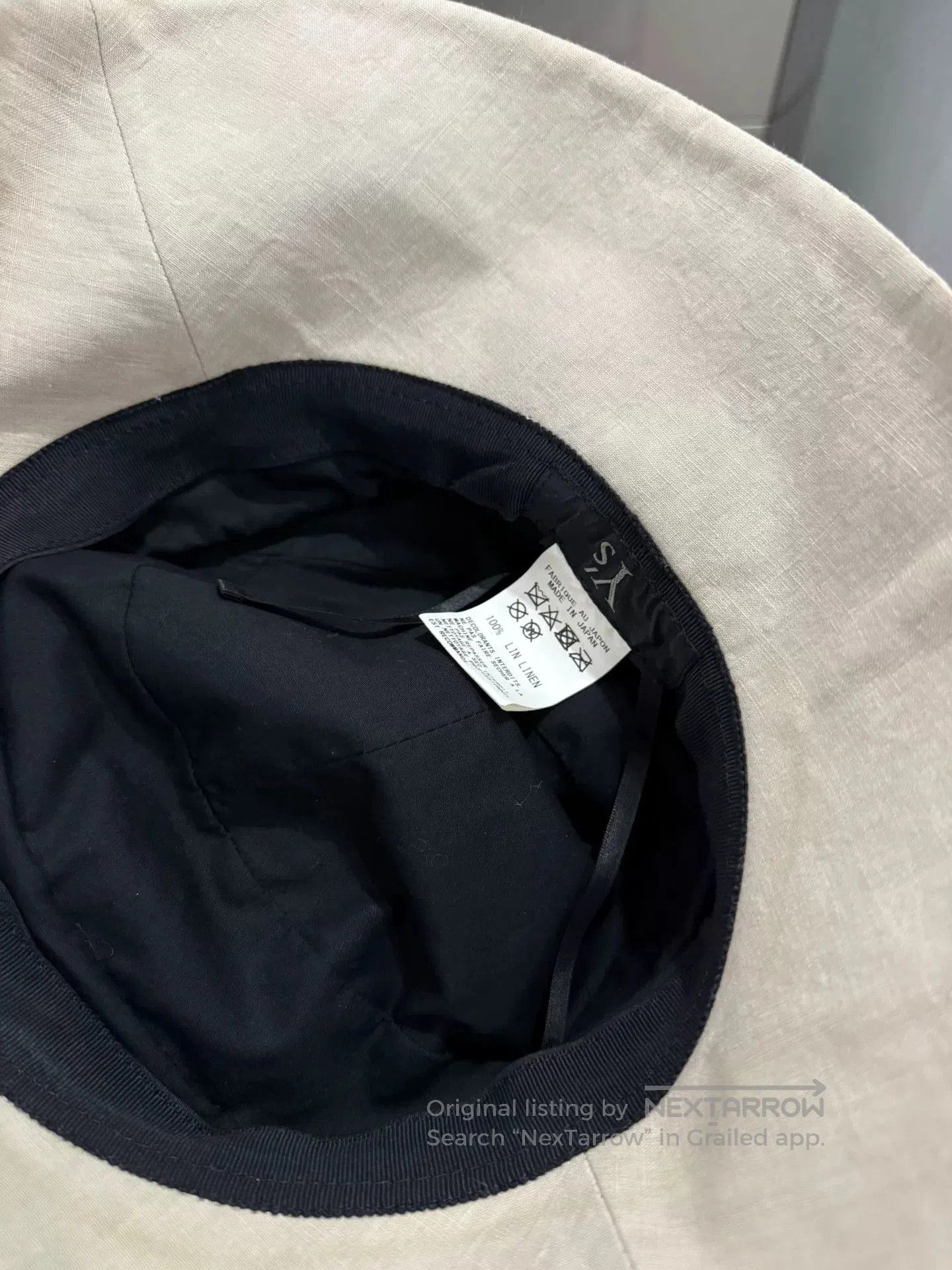 Y's Y's Yohji Yamamoto Fisherman Hat. Size ONE SIZE - 5 Thumbnail