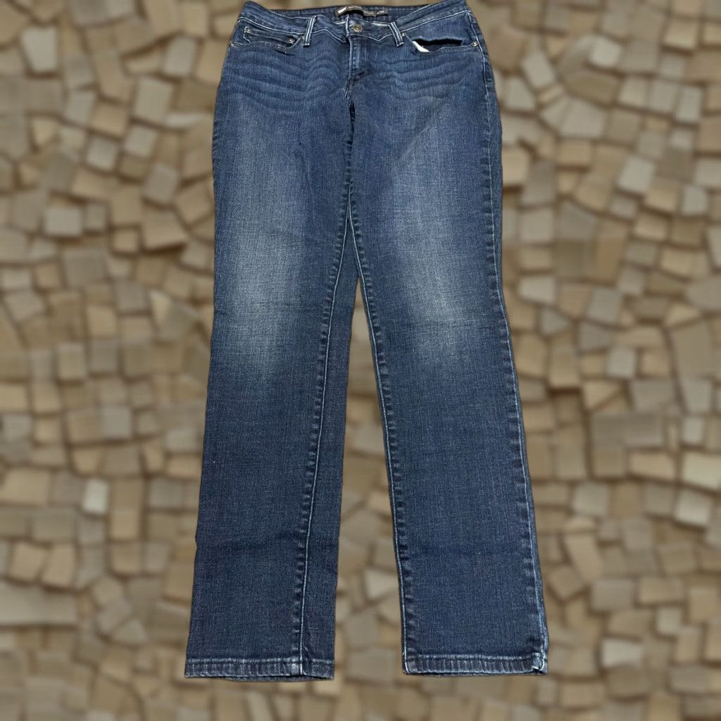 Levi's Levi's Jeans Womens Regular Skinny Denim 8/29 Blue 29 Inseam Modern Rise Bold Curve Size 30" / US 8 / IT 44 - 1 Thumbnail