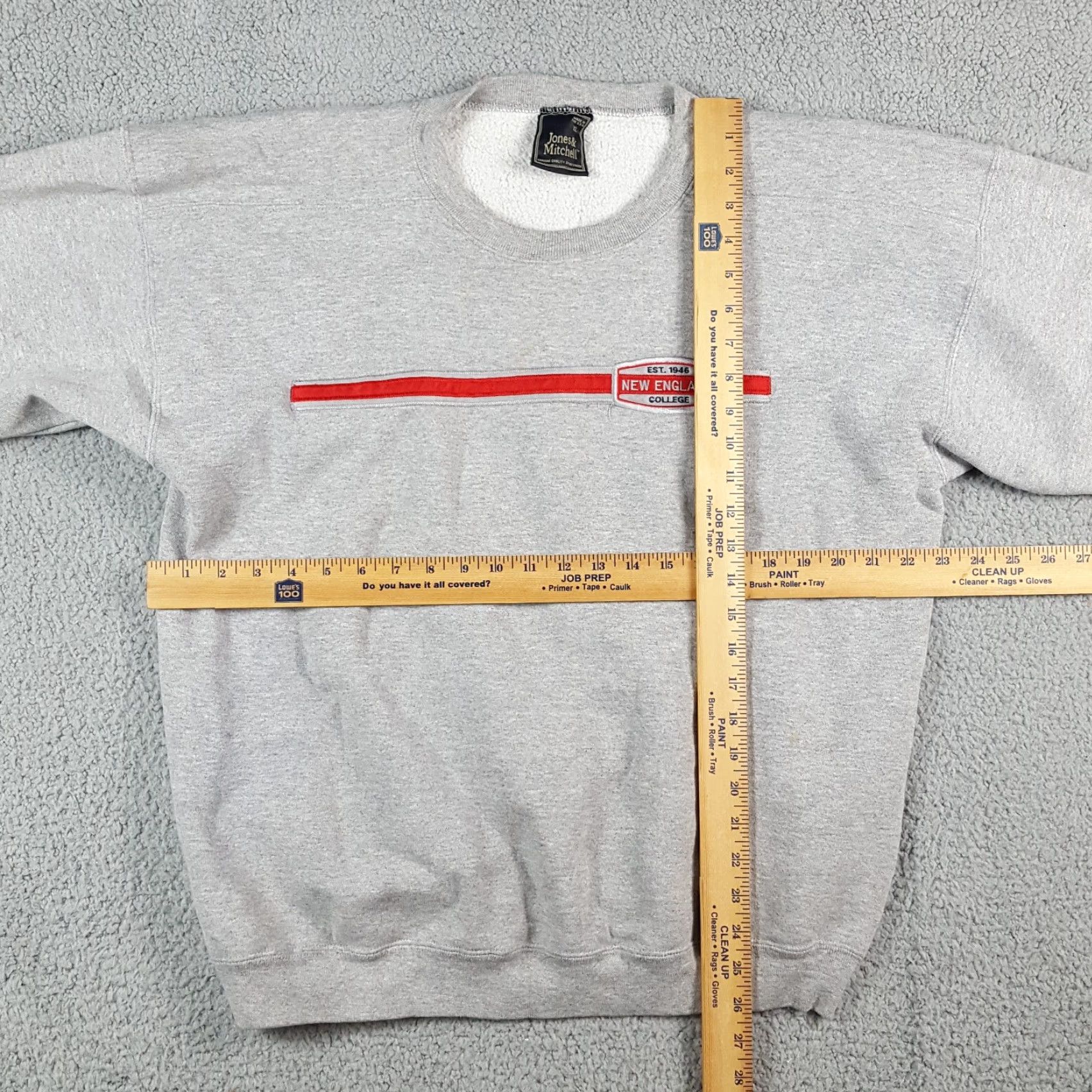 Vintage VINTAGE New England College NEC University Mens XL Pullover Crewneck Sweatshirt VTG Size US XL / EU 56 / 4 - 7 Thumbnail