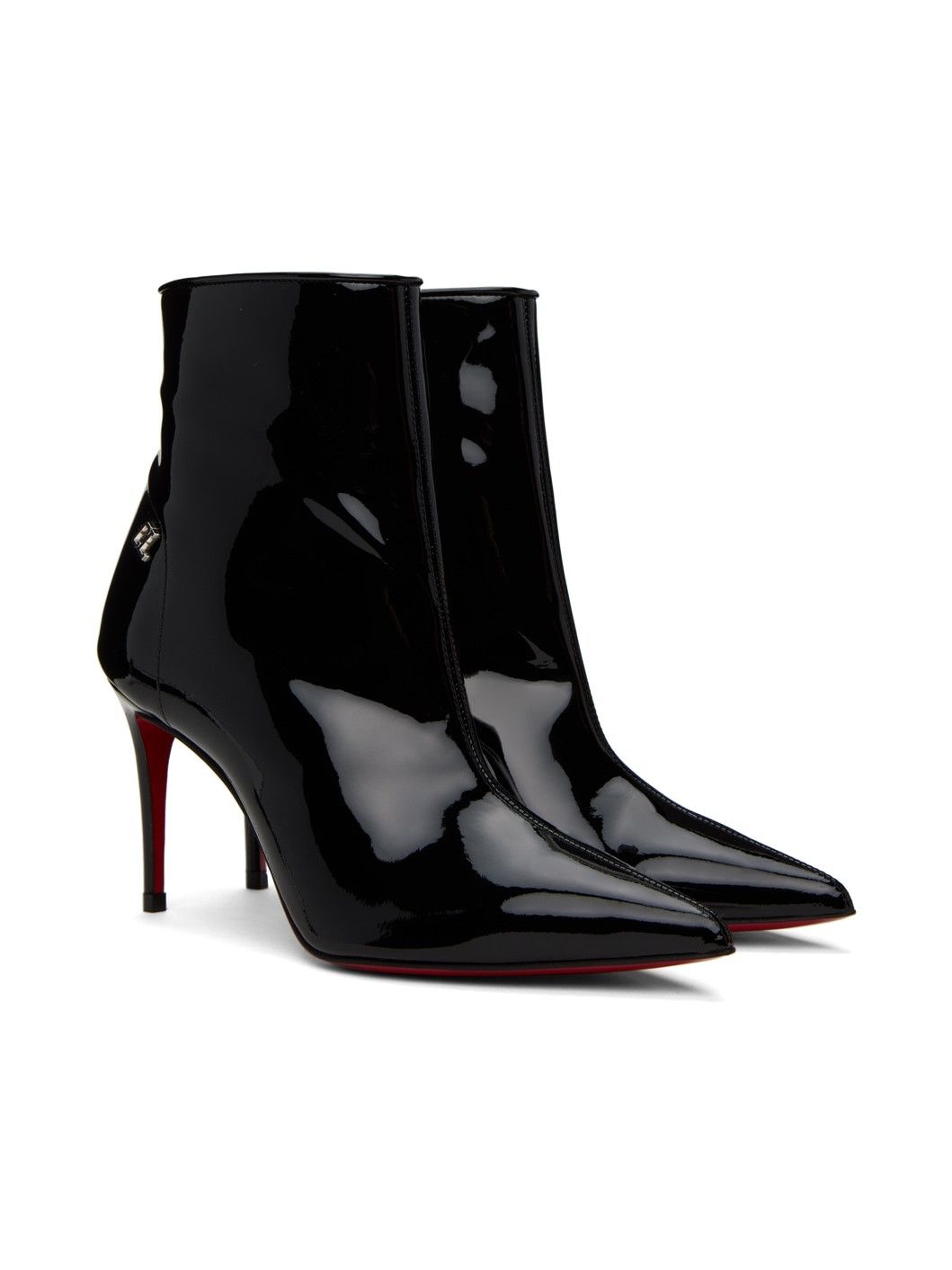 Christian Louboutin sporty kate booty 85mm patent leather Size US 12 / IT 42 - 1 Thumbnail