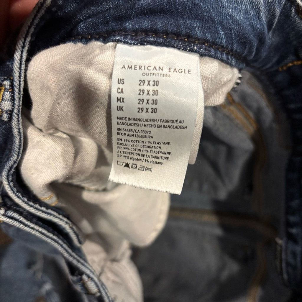 American Eagle Outfitters Men’s American Eagle Skinny Jeans Size US 29 - 9 Thumbnail