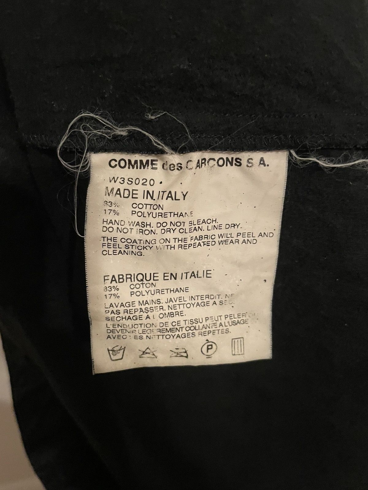 Comme des Garcons Coated Maxi Skirt Size 28" / US 6 / IT 42 - 7 Thumbnail