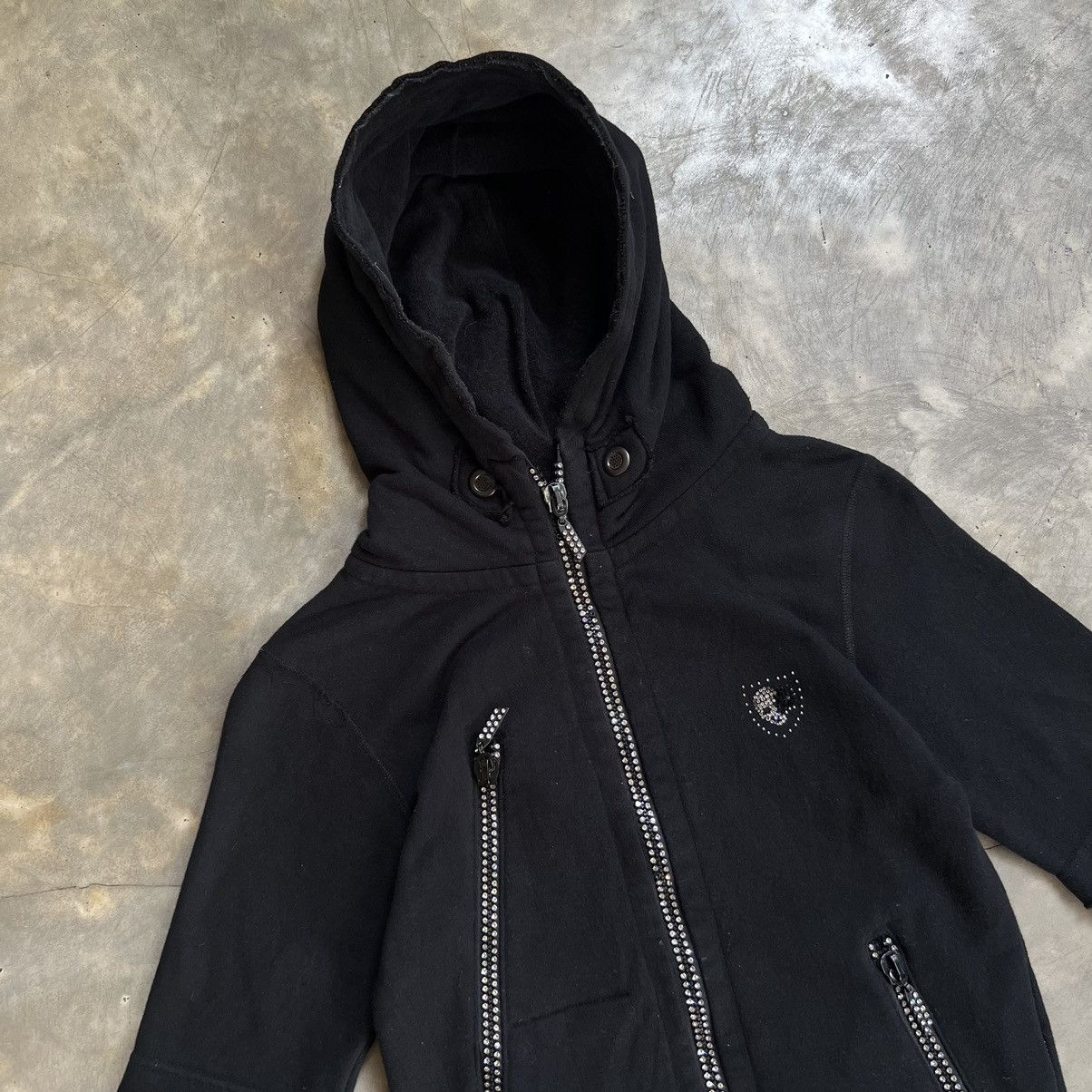 FranCisT MOR.K.S 2000s Francis T Mor.K.S Vkei Style Raglan Zip Hoodie Size US M / EU 48-50 / 2 - 2 Thumbnail