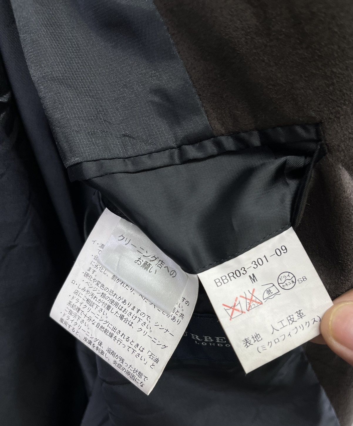 Burberry Vintage Burberry London Leather Blazers Coat Jacket Size US M / EU 48-50 / 2 - 8 Thumbnail