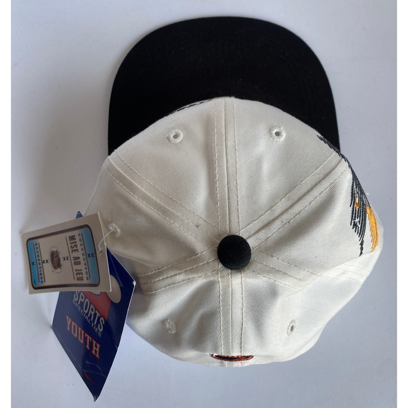 NHL × Sports Specialties NEW Pittsburgh Penguins 90s SHADOW snapback Robo Youth vtg Size ONE SIZE - 6 Thumbnail