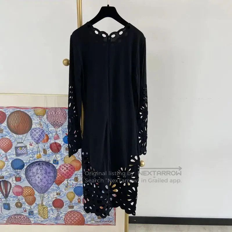 Burberry Black Long Sleeve Dress for Women.