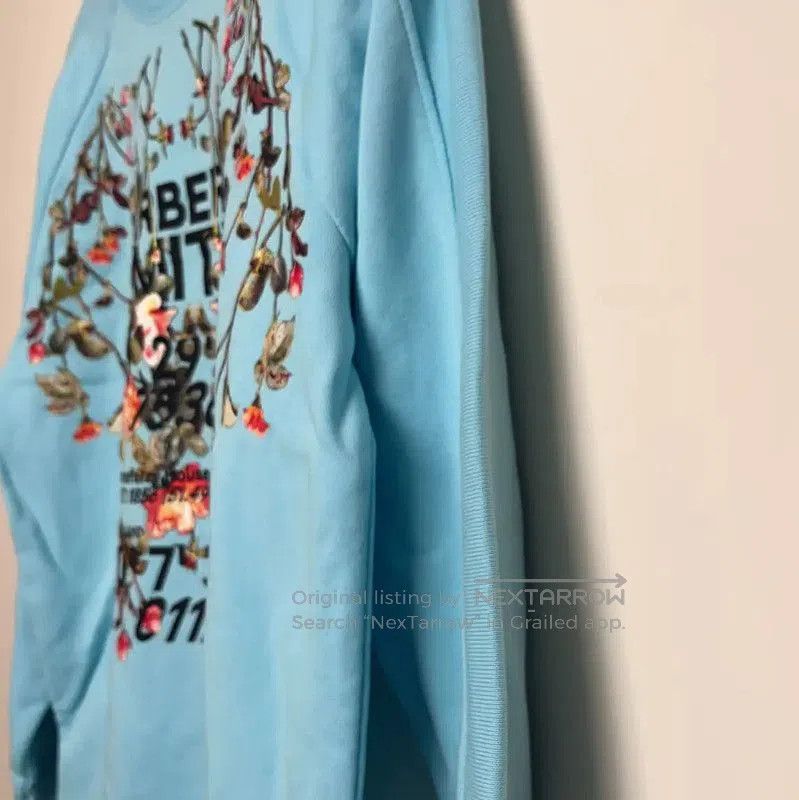 Burberry Burberry Men's Blue Cotton Sweatshirt. Size US M / EU 48-50 / 2 - 3 Thumbnail