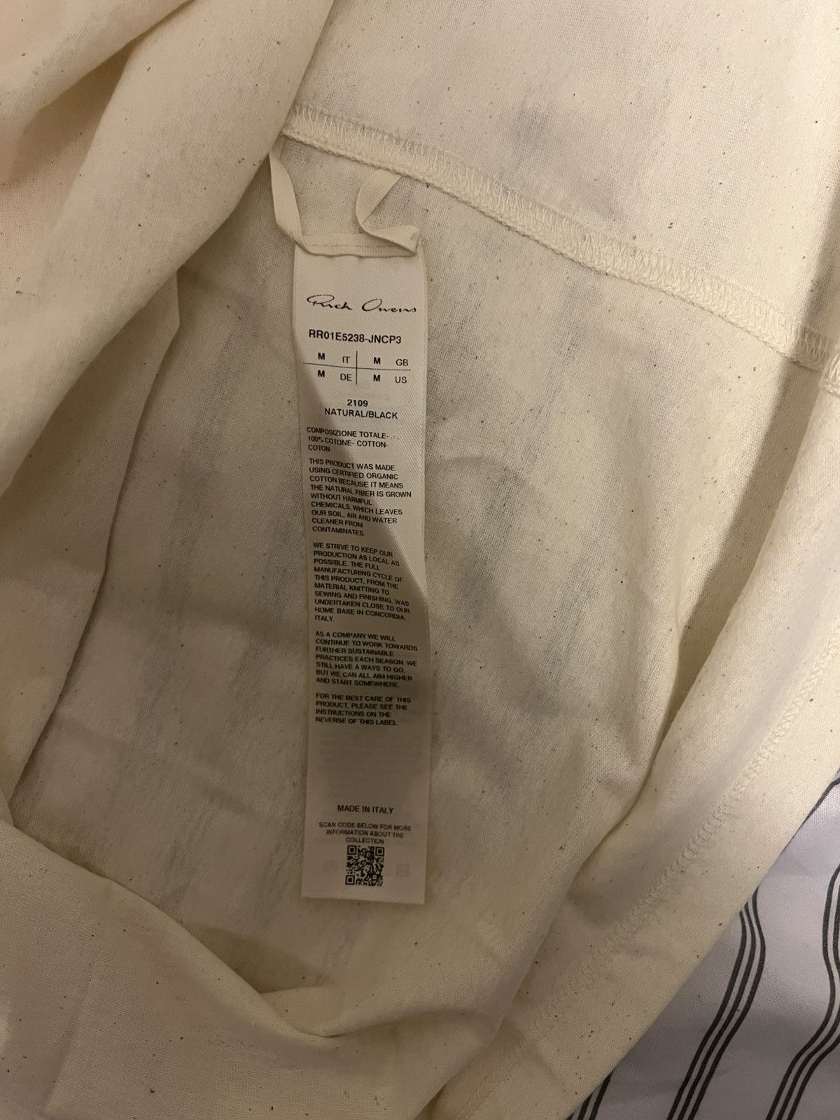 Rick Owens Rick Owens SS25 “Hollywood” Hands Jumbo T-Shirt Size US M / EU 48-50 / 2 - 5 Thumbnail