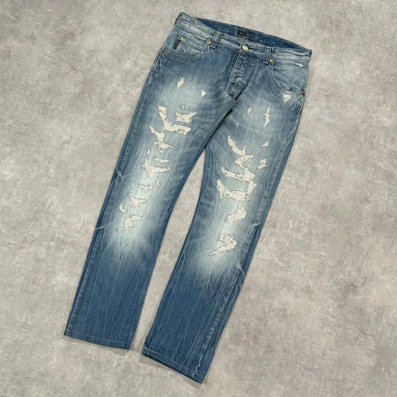 Designer Vintage Armani Denium Jeans Size 32 Size US 32 / EU 48 - 3 Thumbnail