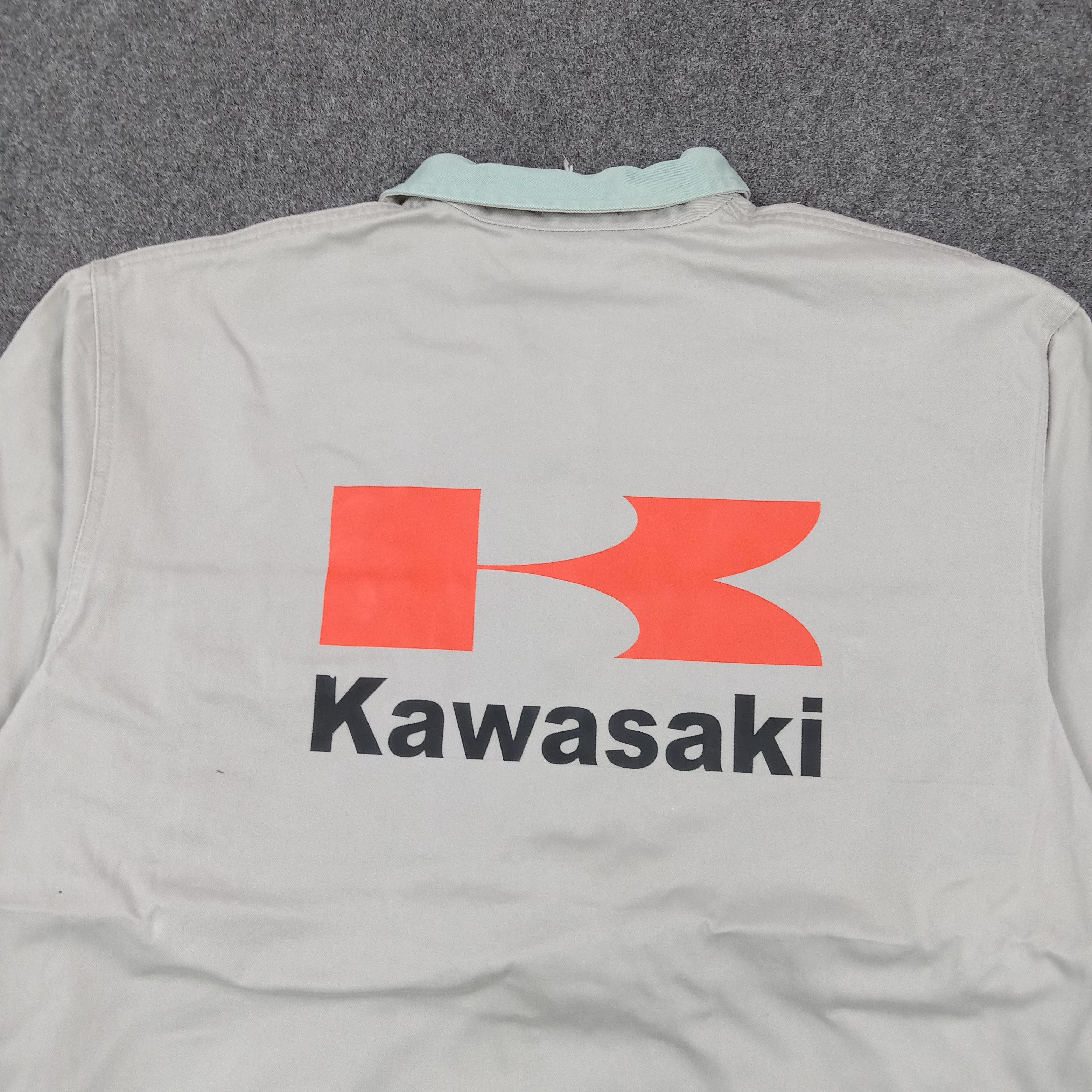 Japanese Brand KAWASAKI Japanese Brand Racing MotorSport Jacket C279N20 Size US L / EU 52-54 / 3 - 2 Thumbnail