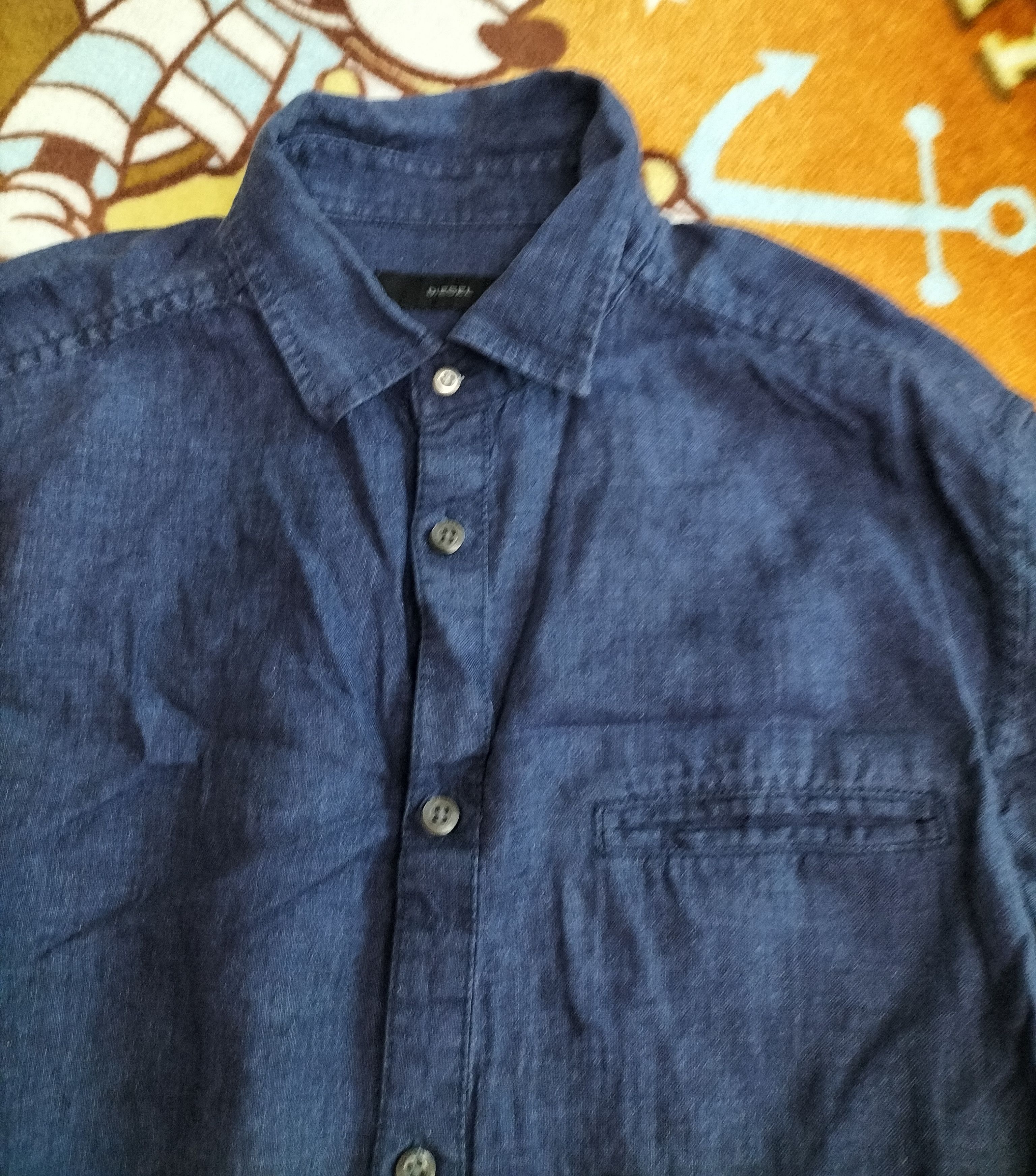 Diesel Diesel linen button up shirt Size US M / EU 48-50 / 2 - 3 Thumbnail