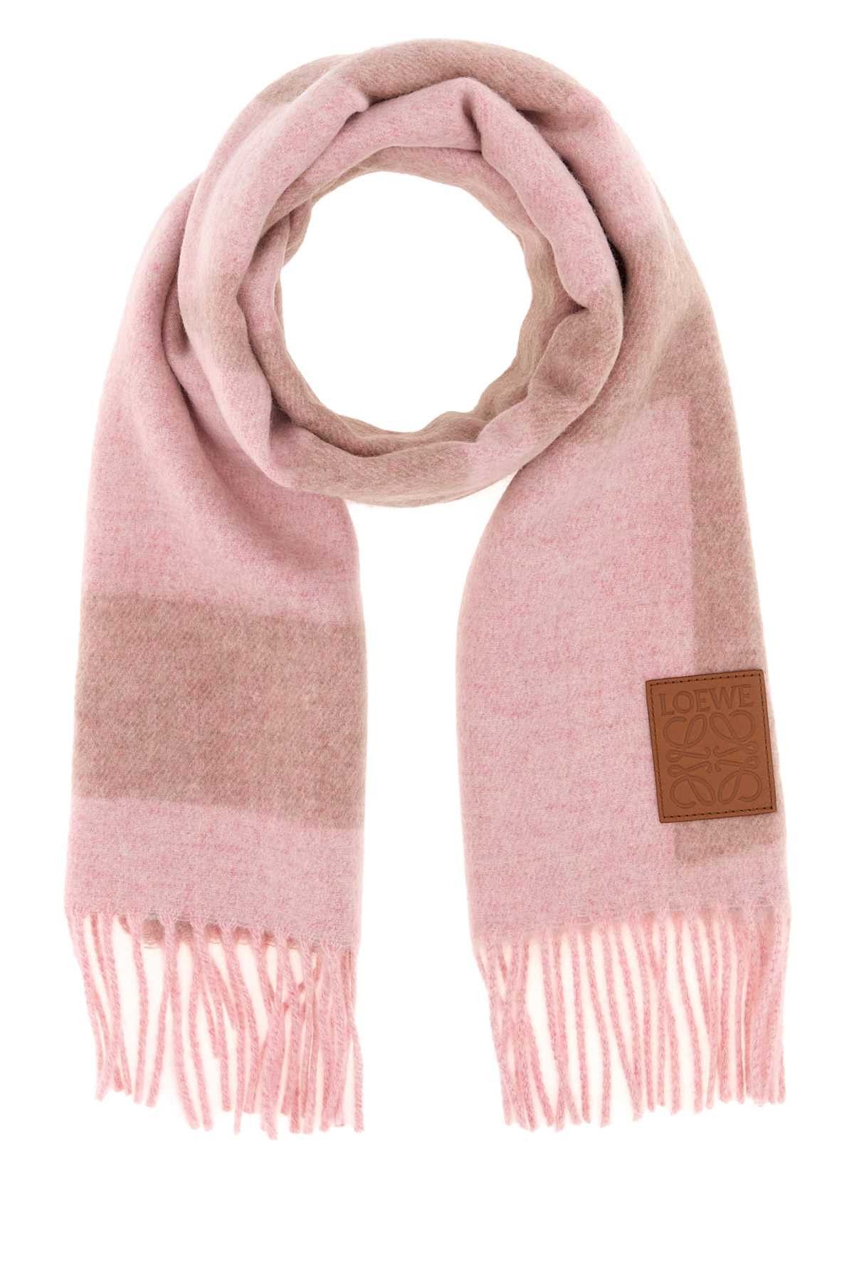Loewe Embroidered Cashmere Scarf Size ONE SIZE - 1 Thumbnail
