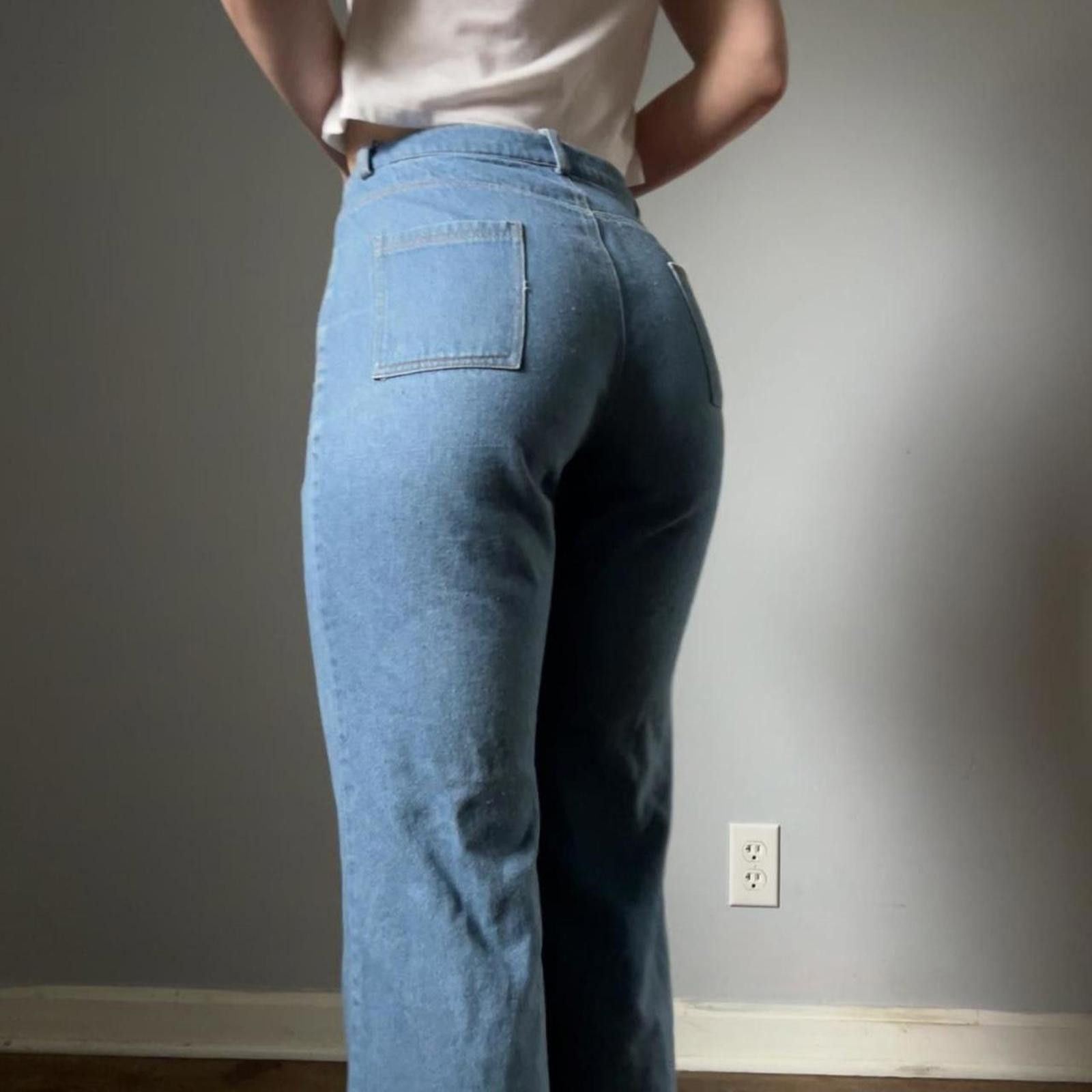 Cyderhouse Cider High-Waisted Wide-Leg Jeans Size 32" / US 10 / IT 46 - 4 Thumbnail