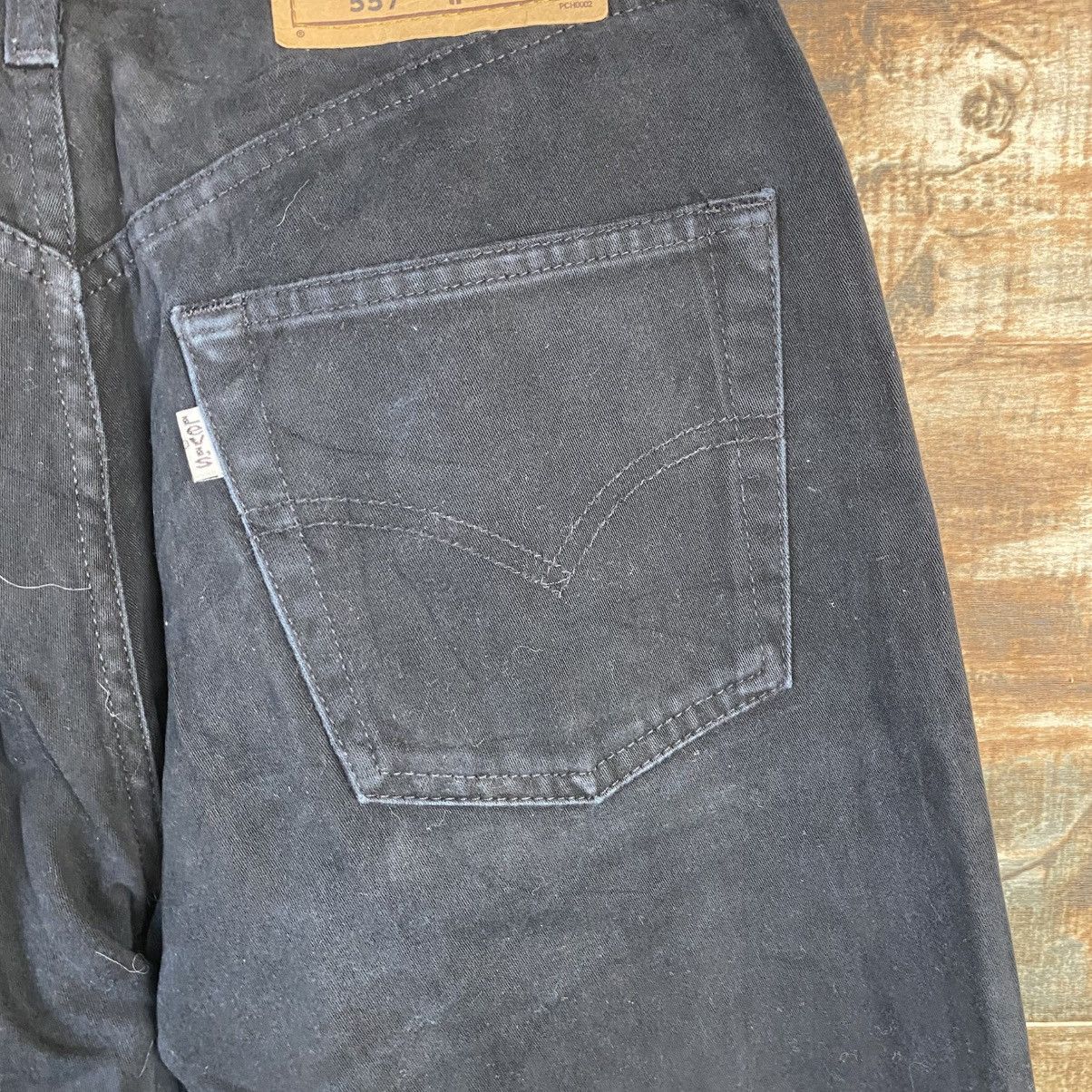 Levi's DL Levis 577 vintage Black Casual Pants #C1019 Size US 27 - 16 Thumbnail