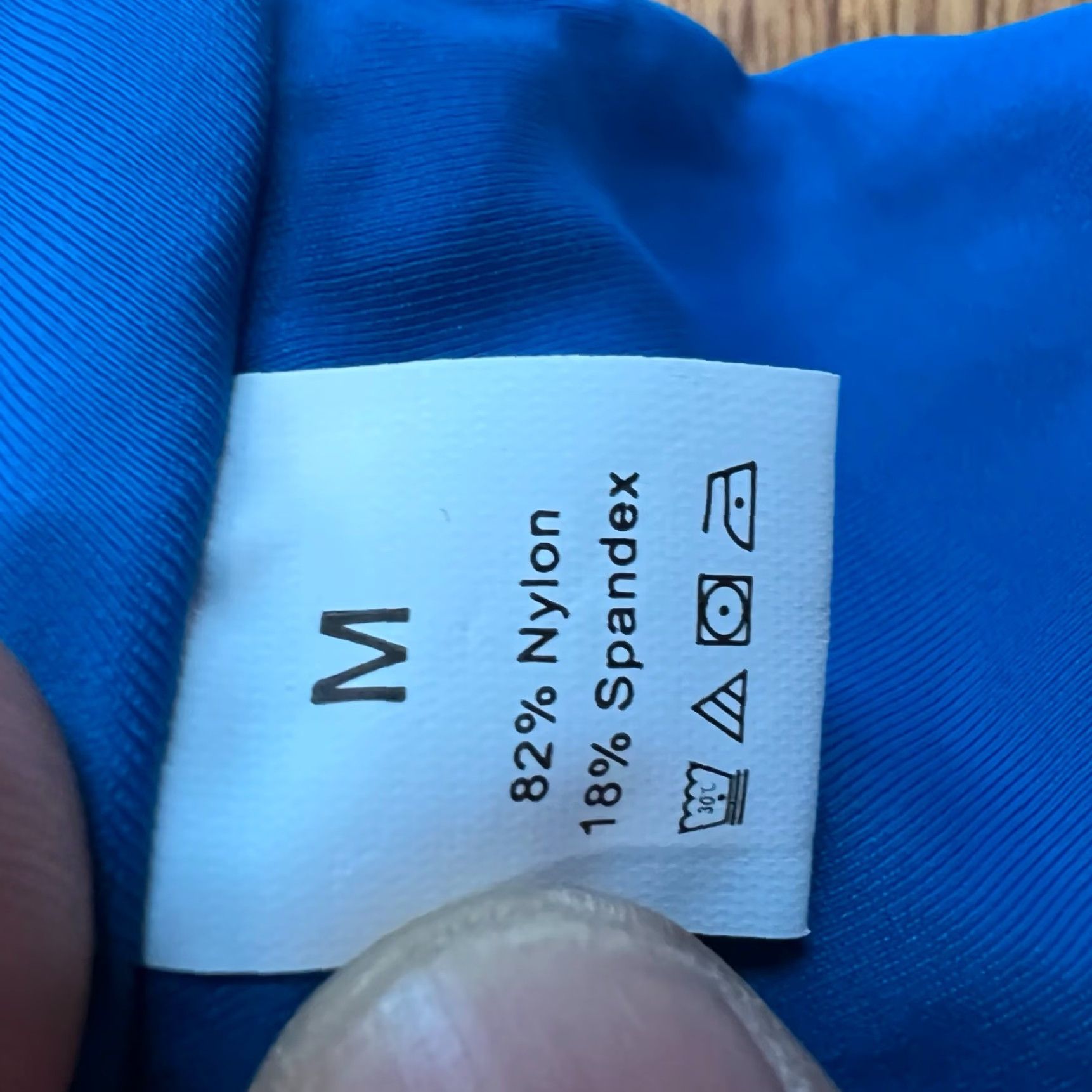 Vintage VINTAGE No Brand Women's Bikini Top and Bottom Set M Blue Beach Solid Strapless 2 Piece Size M / US 6-8 / IT 42-44 - 4 Thumbnail