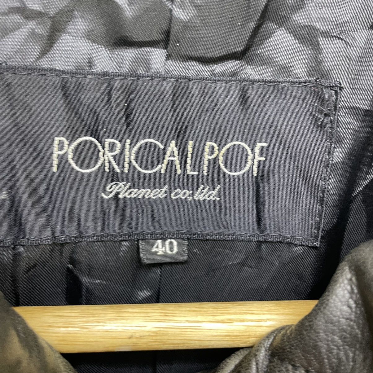 SHIPS Faded Planet Co Ltd Poricalpof Lamb Leather Biker Jacket Size S / US 4 / IT 40 - 10 Thumbnail