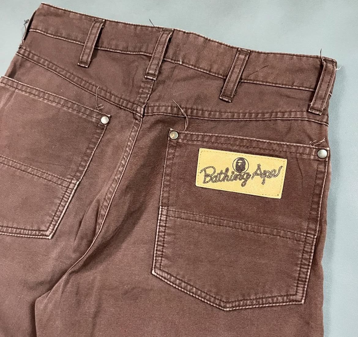 Bape 90s Bape Busy Work Nigo Pants y2k Size US 27 - 5 Thumbnail
