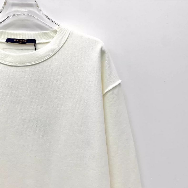 Louis Vuitton Louis Vuitton Cotton crew neck long-sleeve sweatshirt with Size US S / EU 44-46 / 1 - 3 Thumbnail