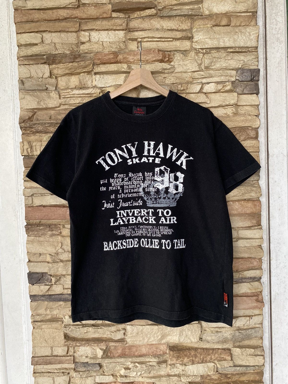 Rare Vintage Tony Hawk Skateboarding Tees