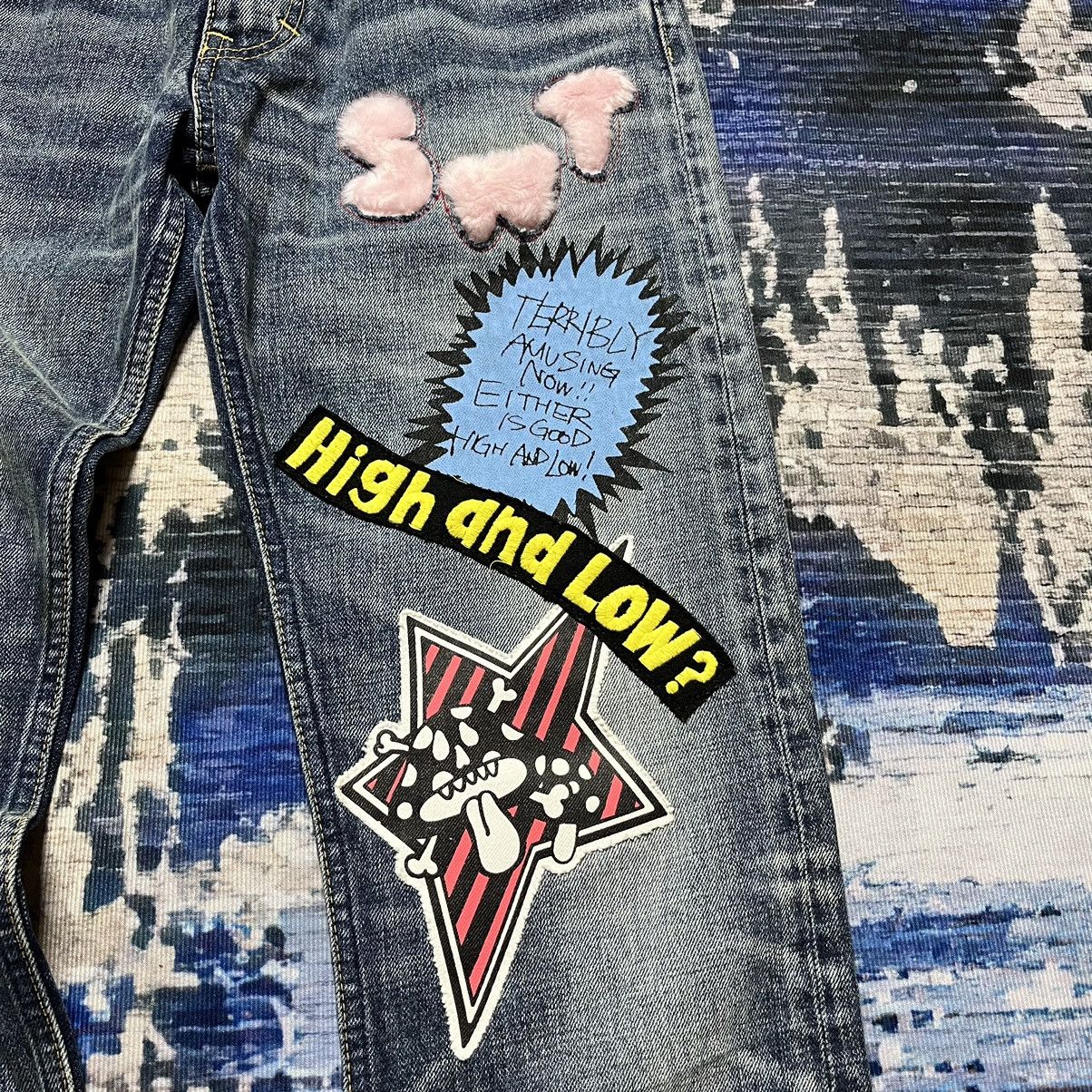 Hysteric Glamour × Japanese Brand 🔥RNA inc Hysteric Glamour inspired Distressed Jeans Size US 31 - 3 Thumbnail