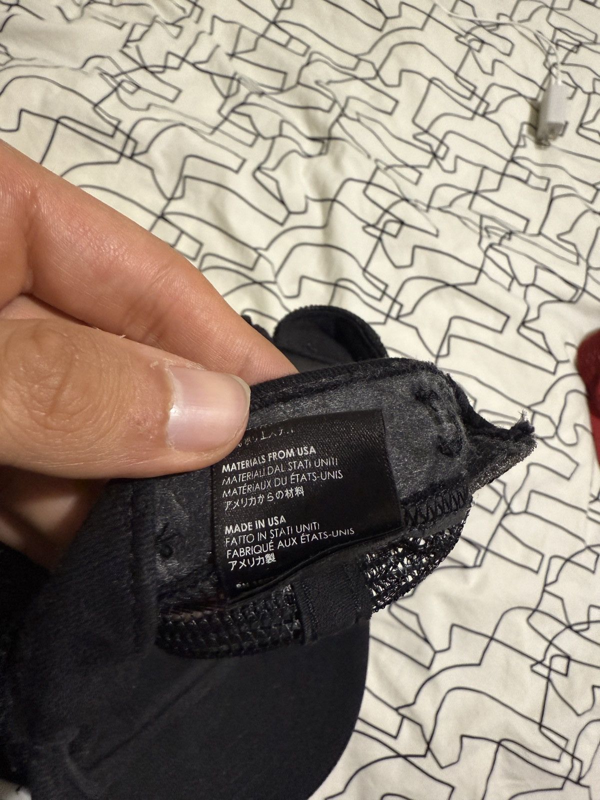 Amiri Amiri Black Trucker Hat Size ONE SIZE - 7 Thumbnail