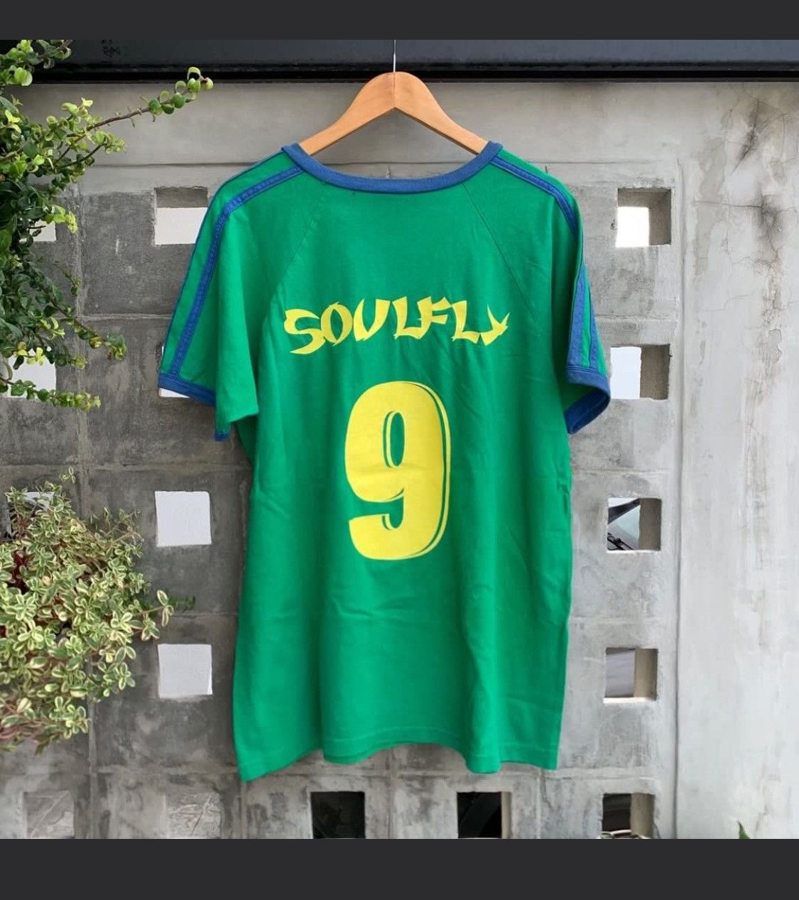 Band Tees × Vintage SOULFLY BAND RINGERS NUMBER 9 RARE 90s Size US XL / EU 56 / 4 - 3 Thumbnail
