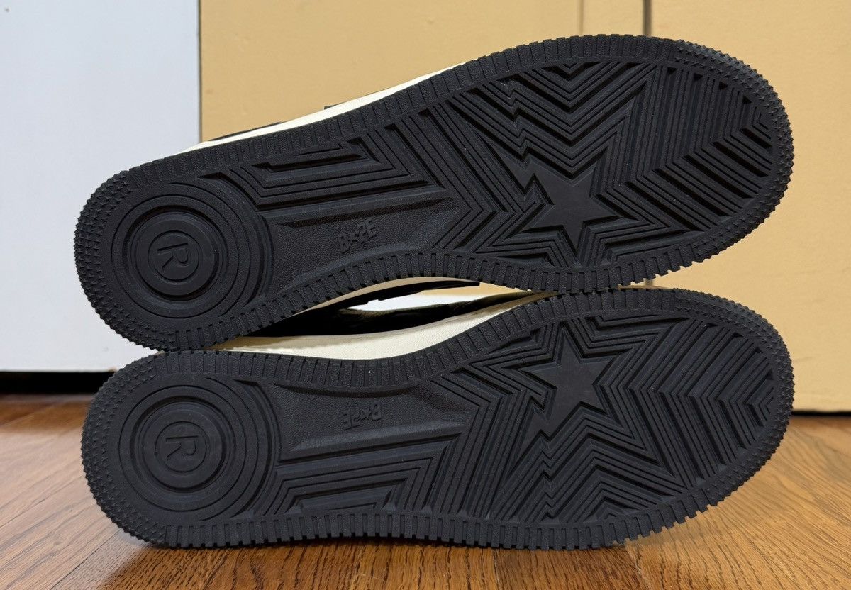 Bape Bapesta Low 'Black' 1G70191042 Men’s Size 12 Damaged Box lid Size US 12 / EU 45 - 5 Thumbnail
