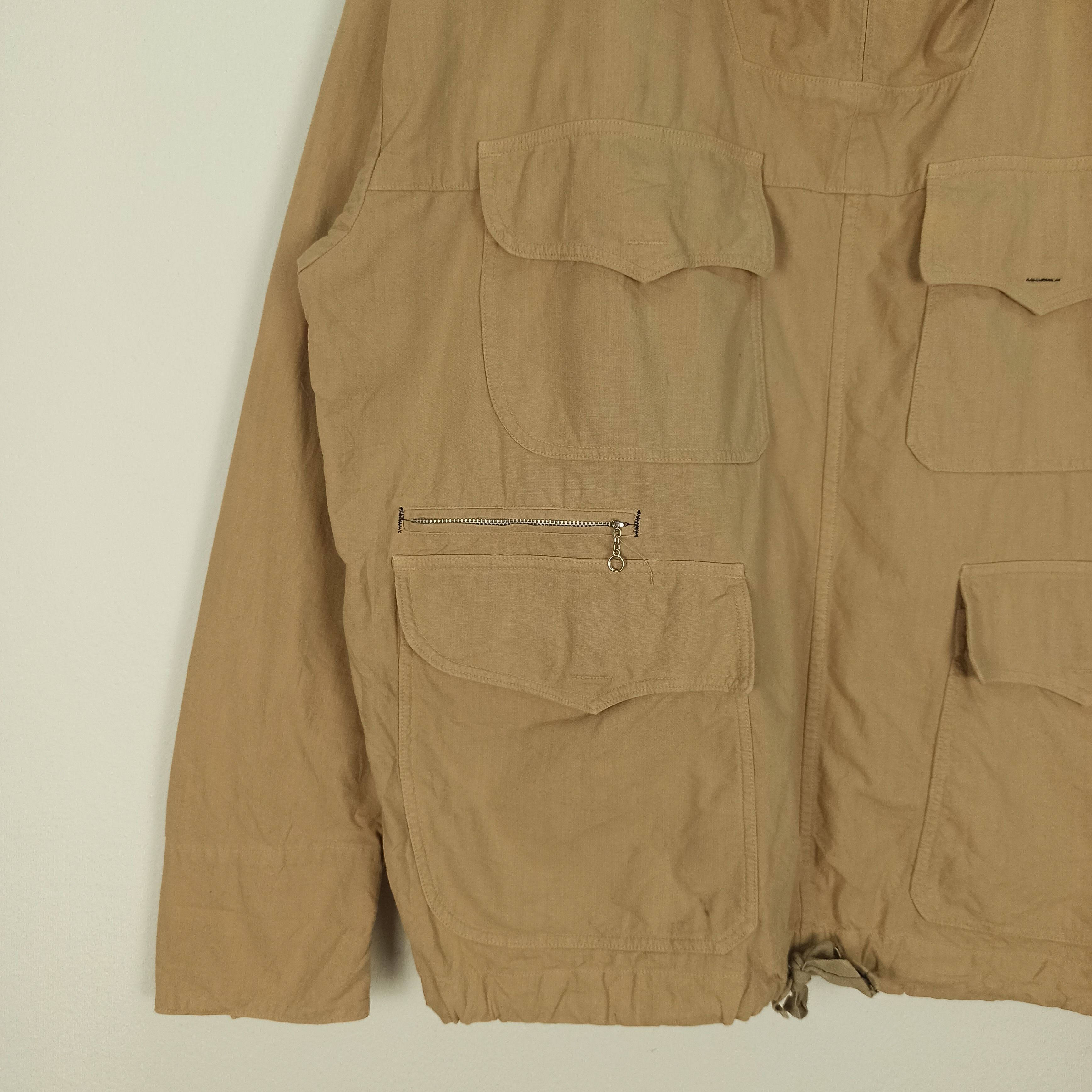 45rpm Rare XL 45rpm Anorak Parka Military Beige Smock Size US XL / EU 56 / 4 - 3 Thumbnail