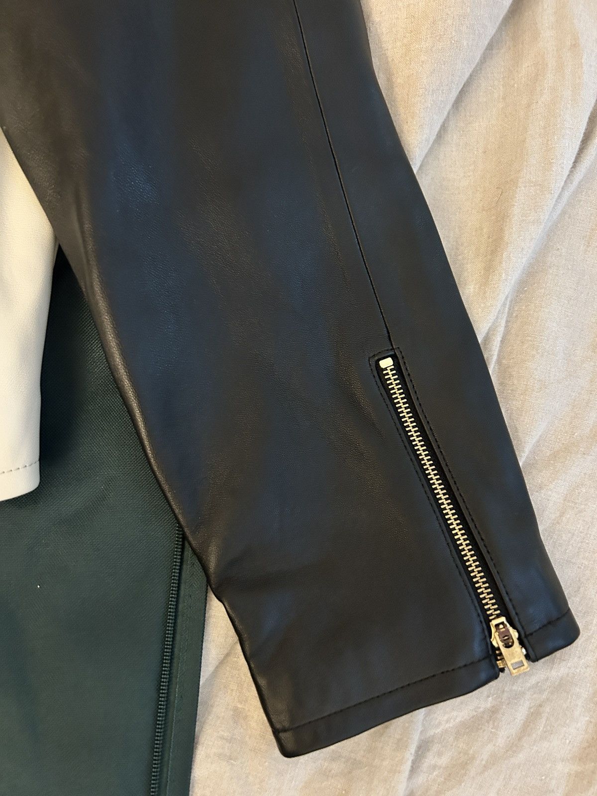 Aime Leon Dore Leather Café Racer Jacket Size US L / EU 52-54 / 3 - 5 Thumbnail