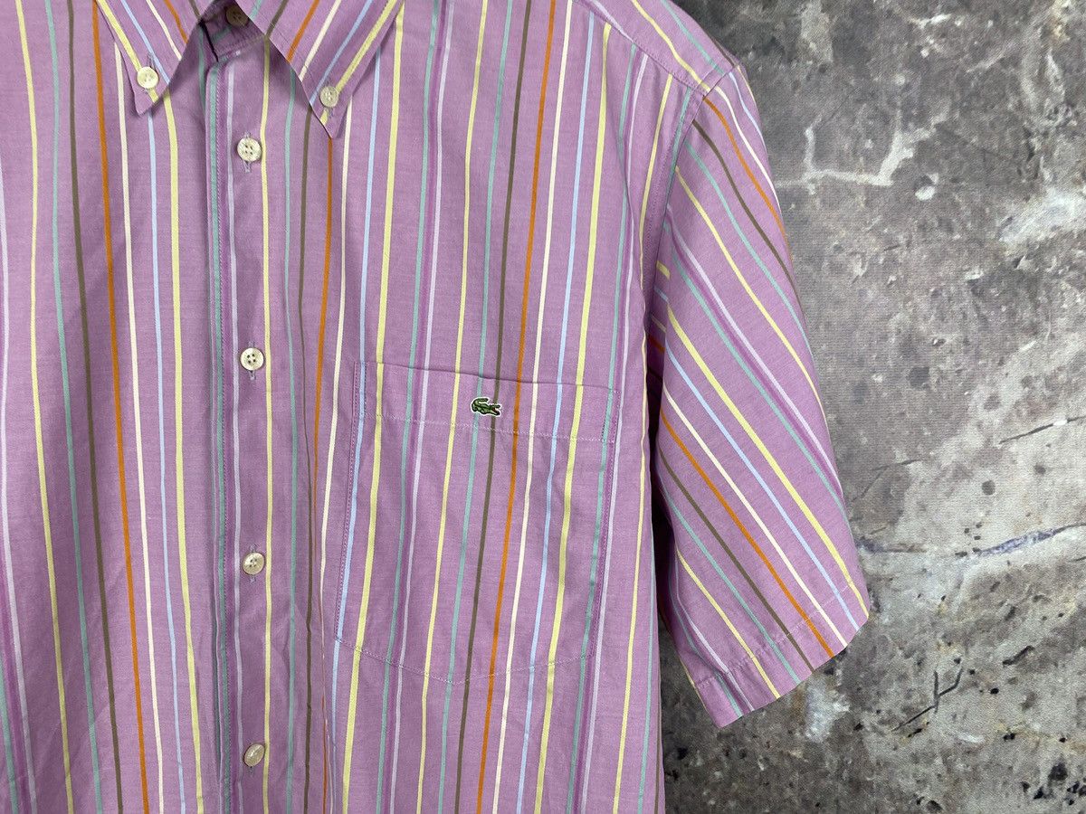 Lacoste × Other Men’s Lacoste Shirt Button Up Multi-Colored Stripe Size 41 Size US L / EU 52-54 / 3 - 4 Thumbnail