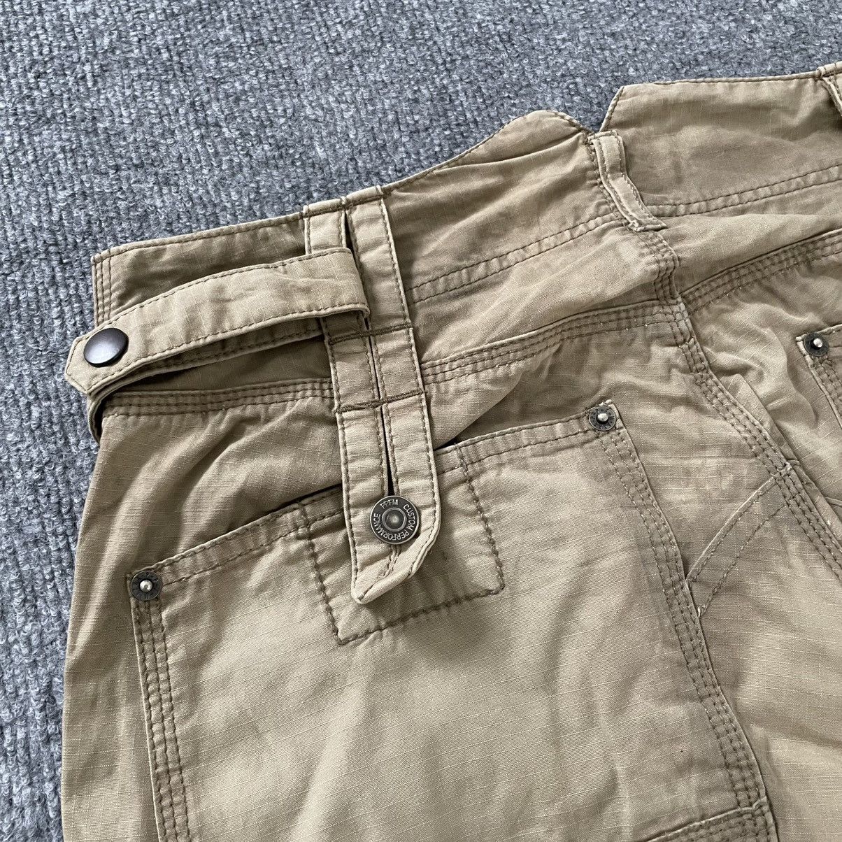 PPFM Japanese PPFM Military Cargo Pants Khaki Size US 33 - 11 Thumbnail