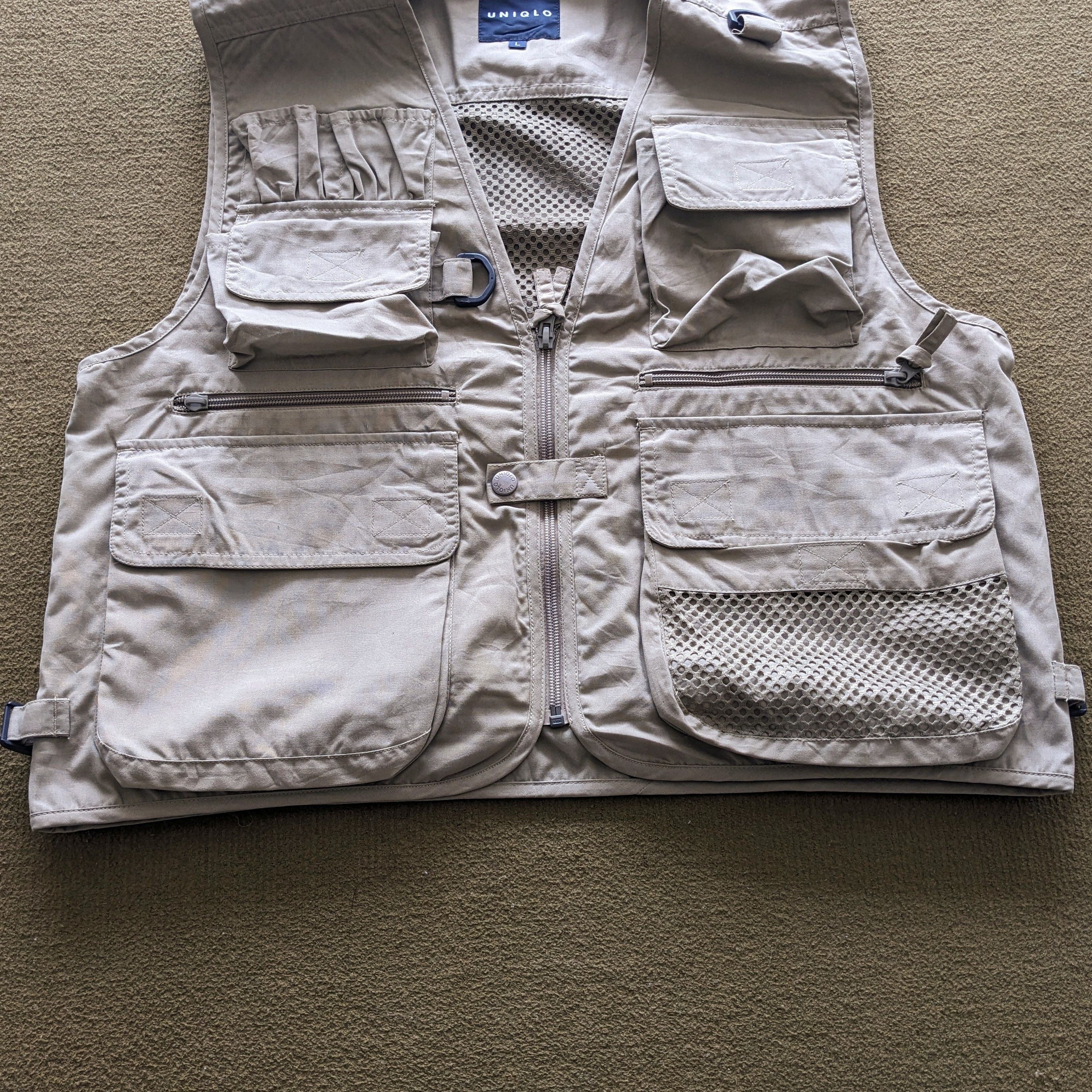Vintage Vintage UNIQLO Tactical Vest Size US L / EU 52-54 / 3 - 4 Thumbnail