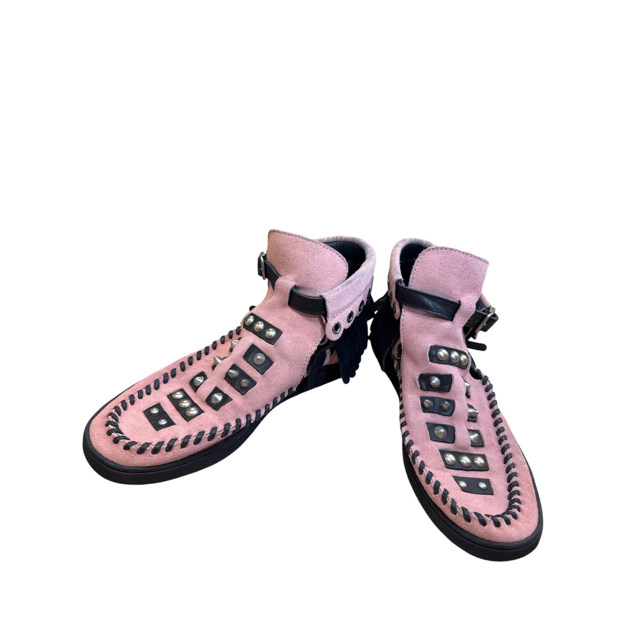 Coach Coach Roccasin Womens Black Leather Studded Moccasin Ankle B Size US 6.5 / IT 36.5 - 12 Thumbnail
