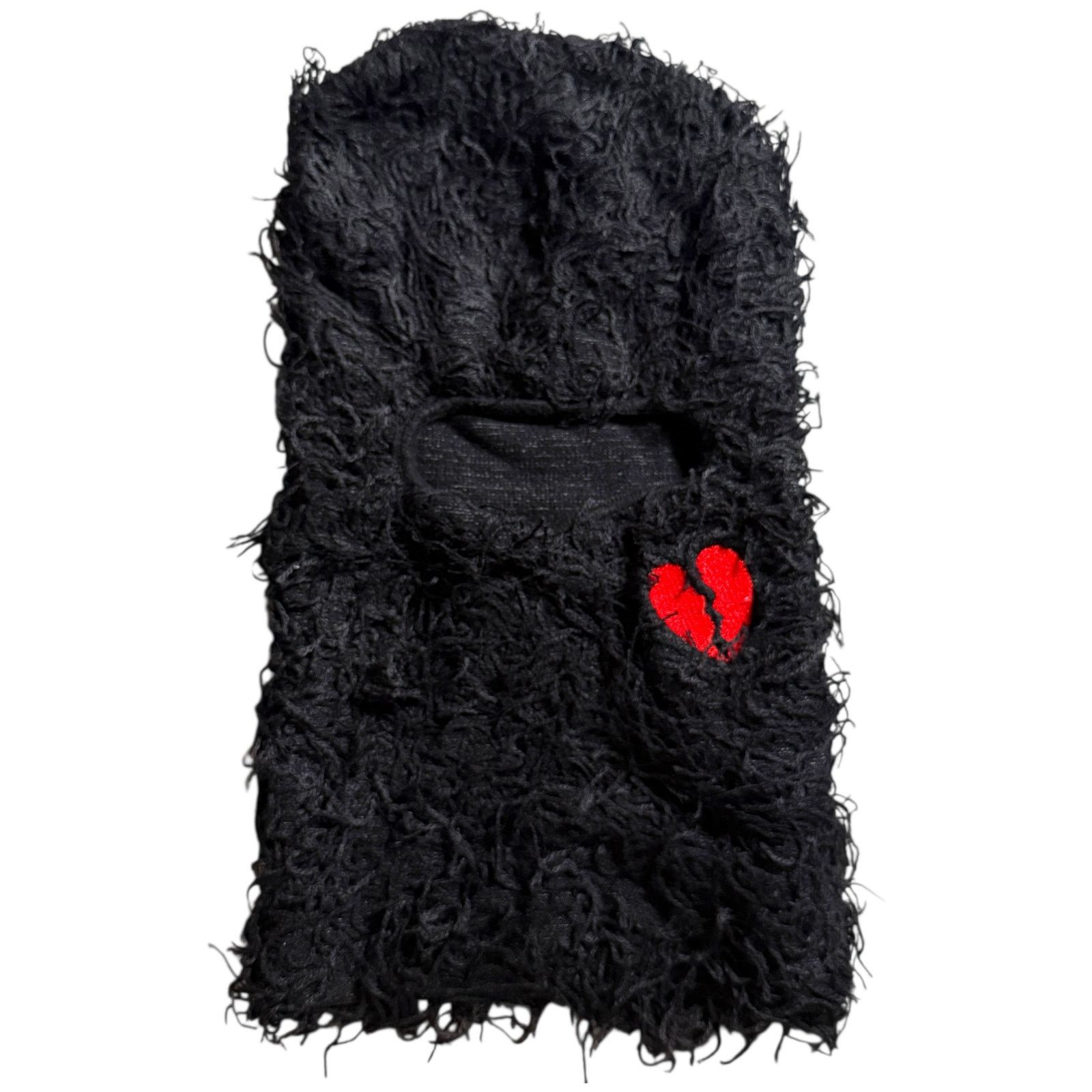 Other Fuzzy Woven Cloth Broken Heart Balaclava Men’s OS - Punk NWT Size ONE SIZE - 10 Thumbnail
