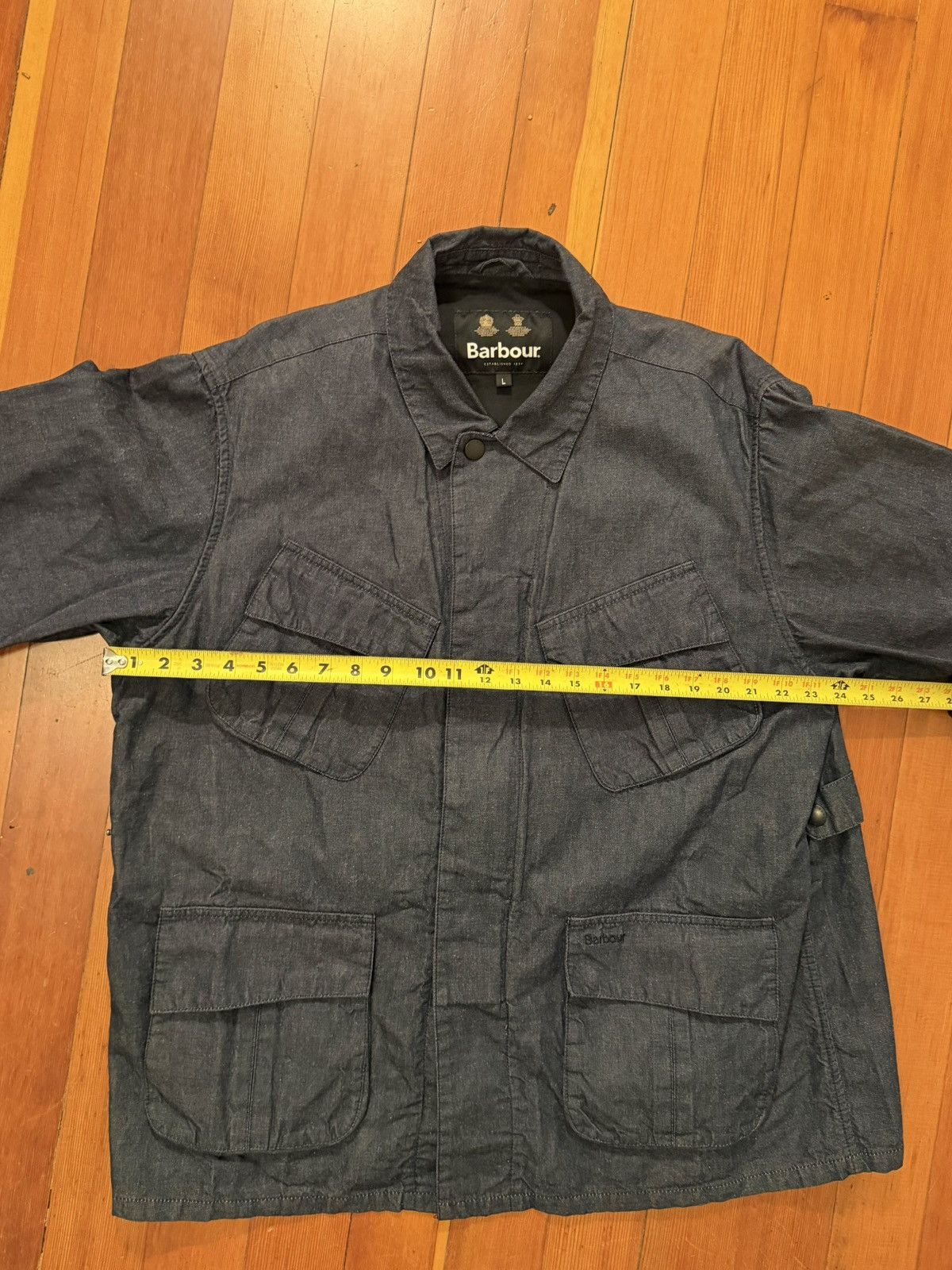 Barbour Barbour Denim Jungle jacket Large, rare Size US L / EU 52-54 / 3 - 2 Thumbnail