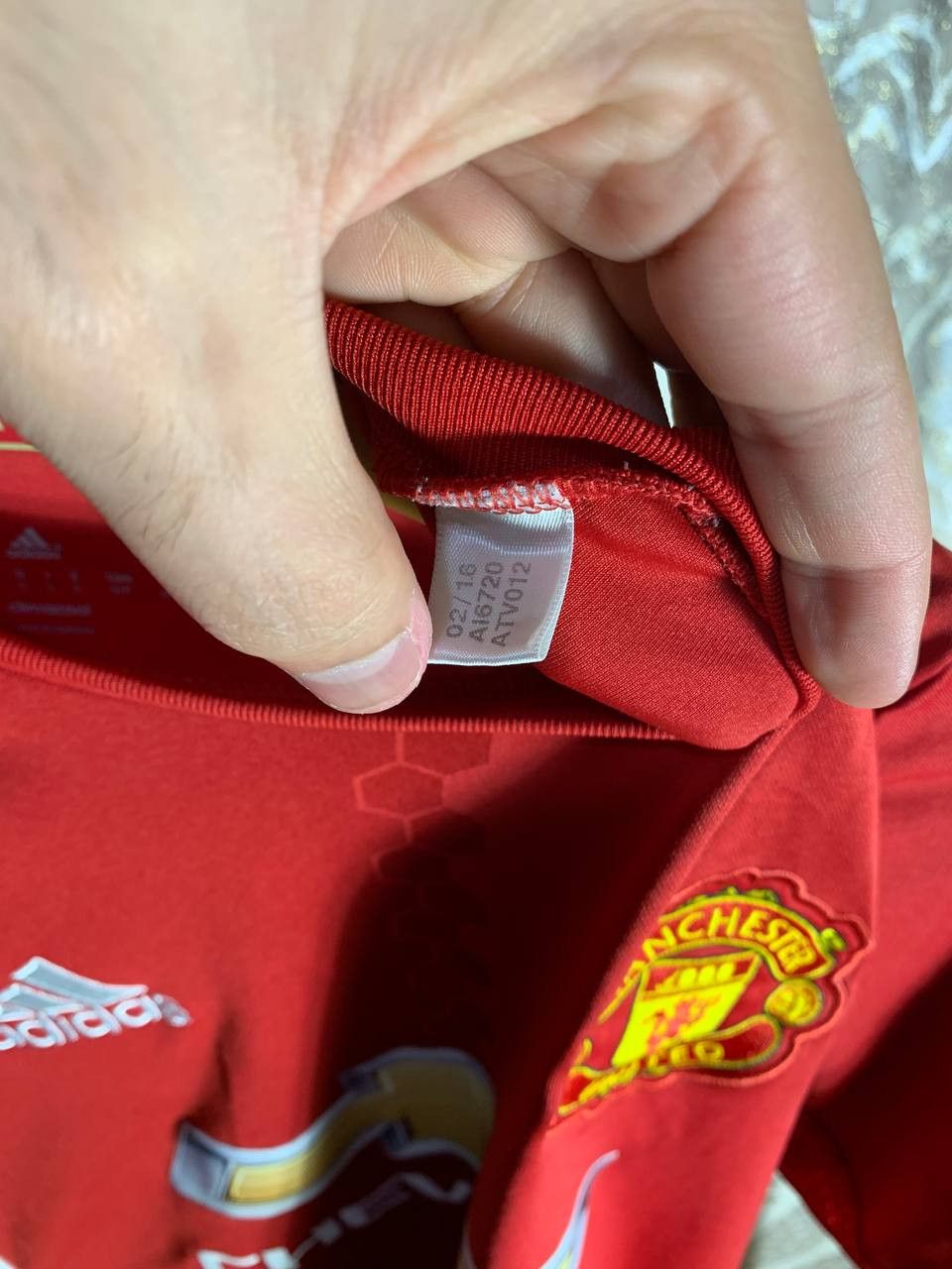 Adidas Vintage Adidas FC Manchester United England Soccer Jersey Size US S / EU 44-46 / 1 - 5 Thumbnail