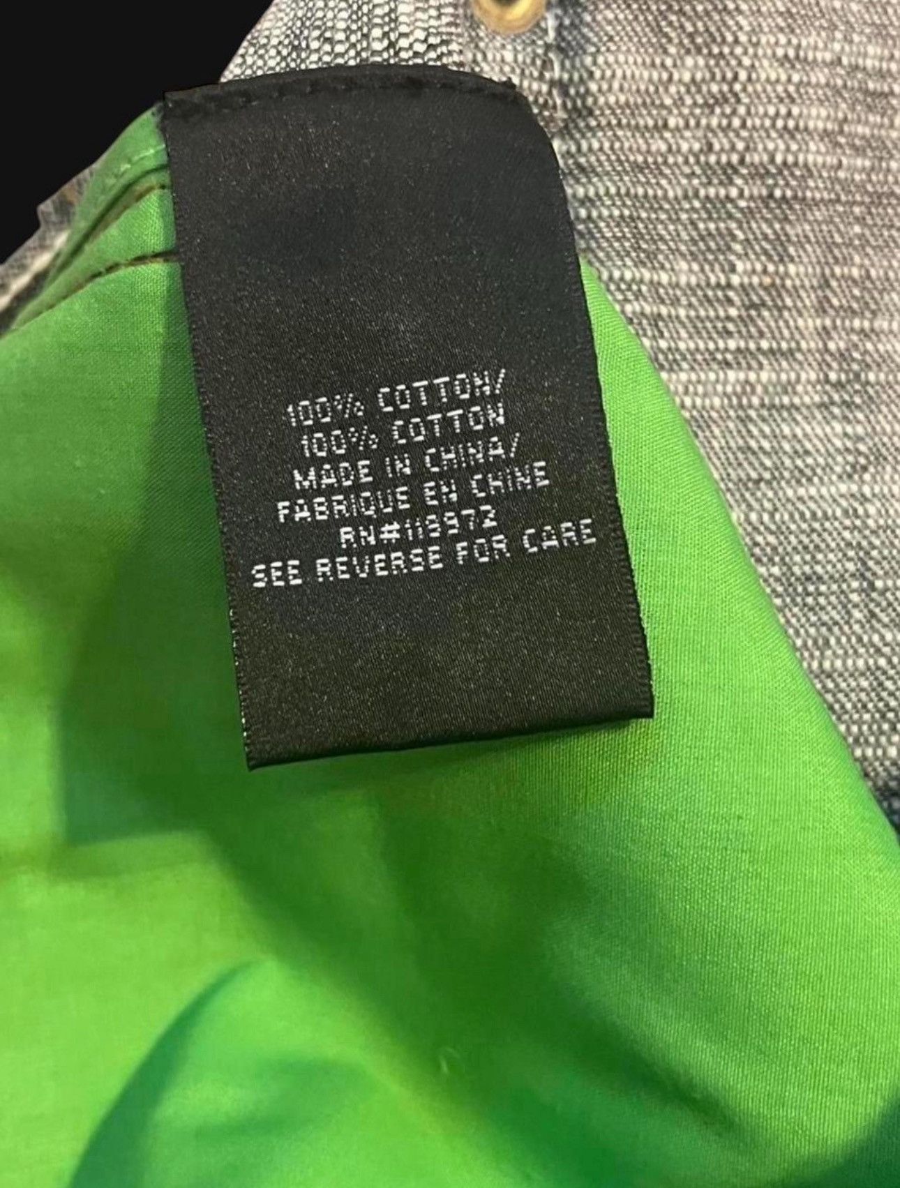 Other Parish Y2K Baggy Graphic Denim Jeans Snake Eyes Embroidered Size US 38 / EU 54 - 4 Thumbnail