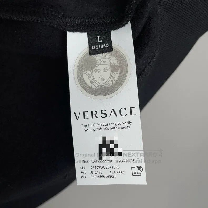 Versace Versace Zippered hooded sweatshirt Size US XXL / EU 58 / 5 - 9 Thumbnail