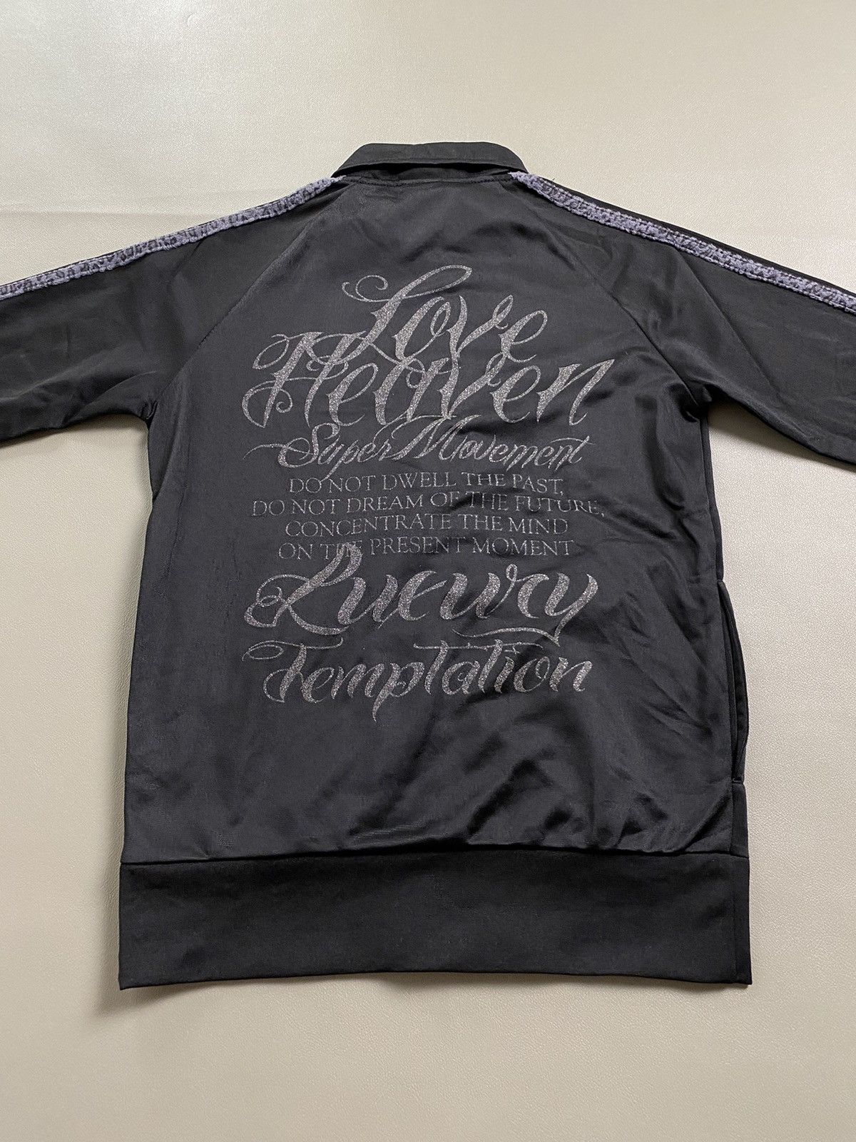 If Six Was Nine × Japanese Brand × Le Grande Bleu (L.G.B.) Shift Up Poem Glitter Jacket Size US S / EU 44-46 / 1 - 4 Thumbnail