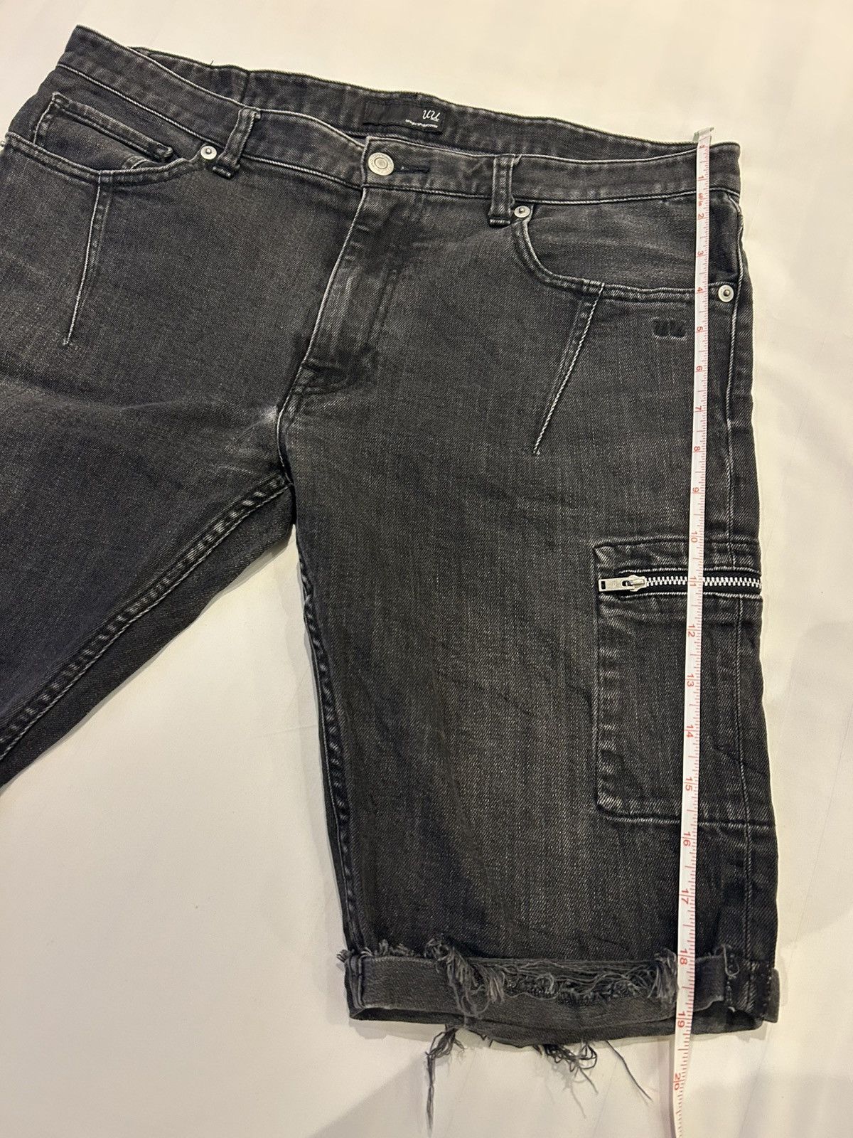 Undercover × Uniqlo Uniqlo Undercover Zippered Cargo Pocket Denim Short Pants Size US 34 / EU 50 - 14 Thumbnail