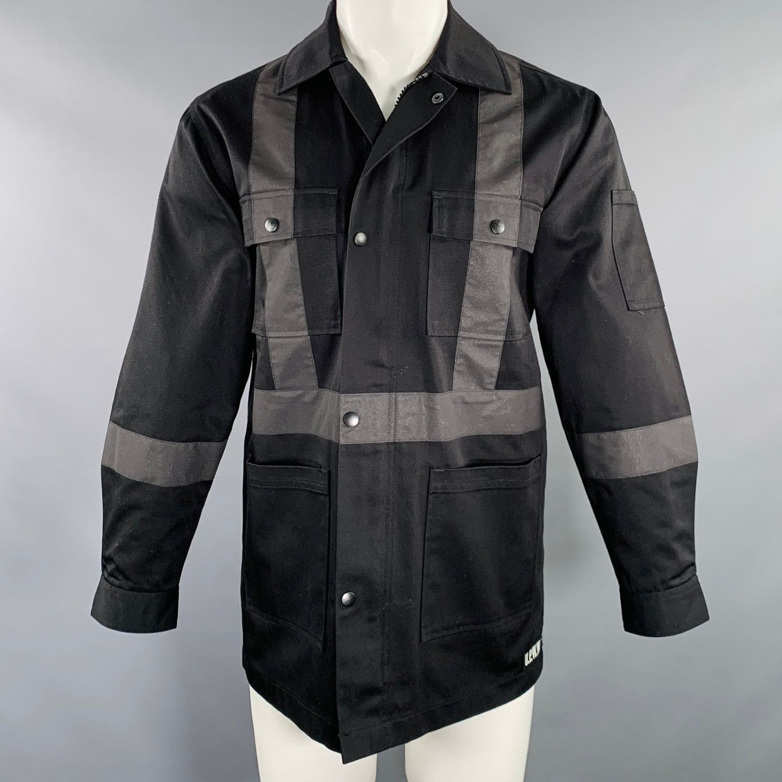 U.P.W.W. U.P.W.W. Size S Black Pink Photo Polyester Cotton Jacket Size US S / EU 44-46 / 1 - 1 Thumbnail